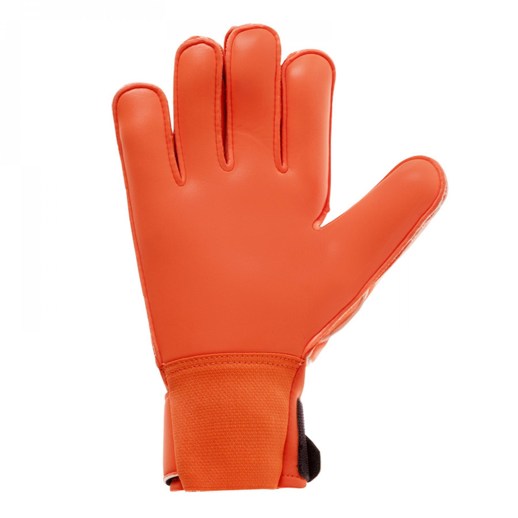 Goalkeeper gloves Uhlsport Aerored Soft Pro