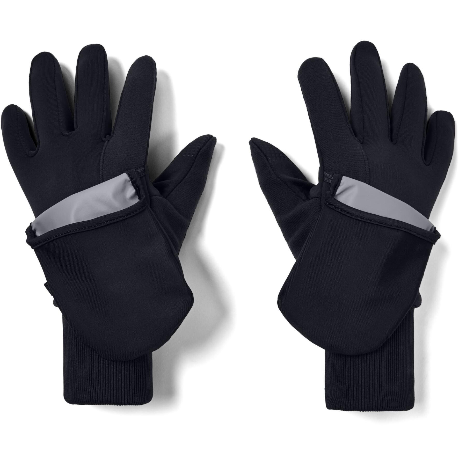 Women's convertible gloves Under Armour Run