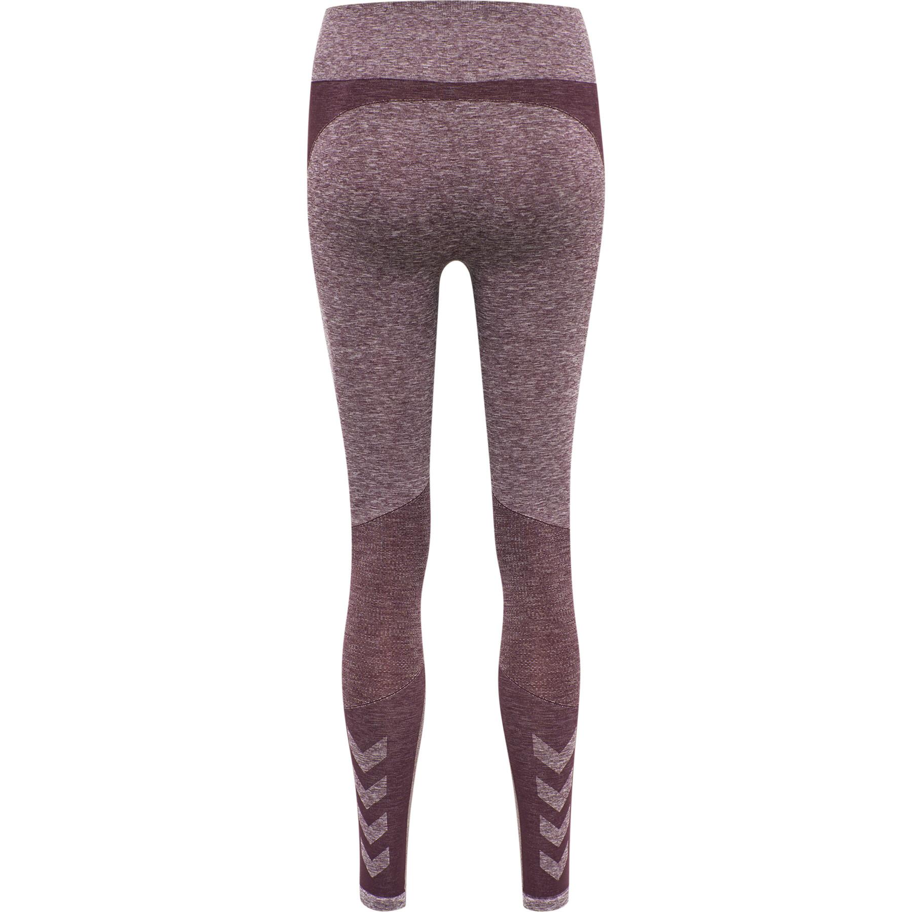 Women's high-waisted leggings Hummel hmlkady seamless