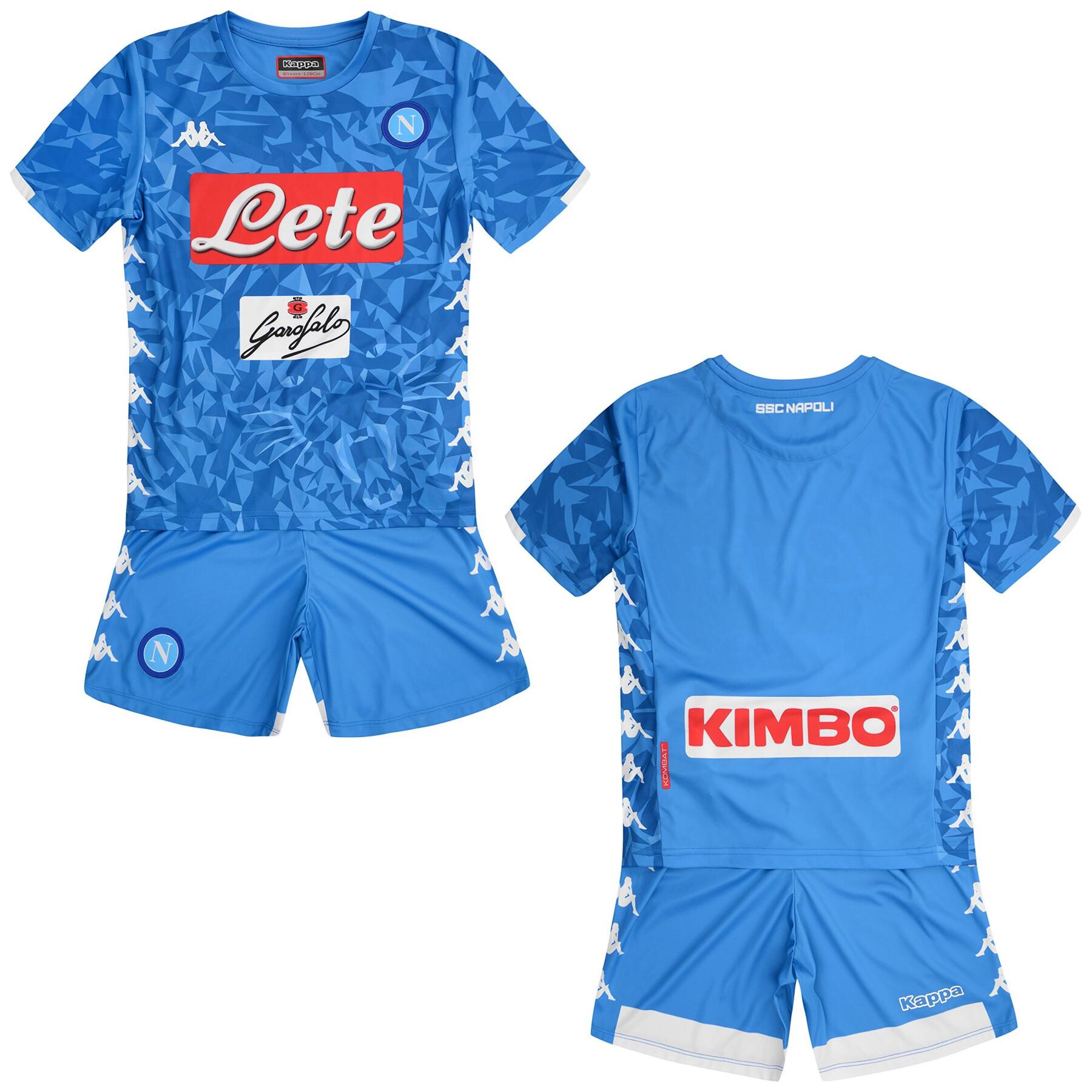 Children's clothing at home SSC Napoli 2018/19