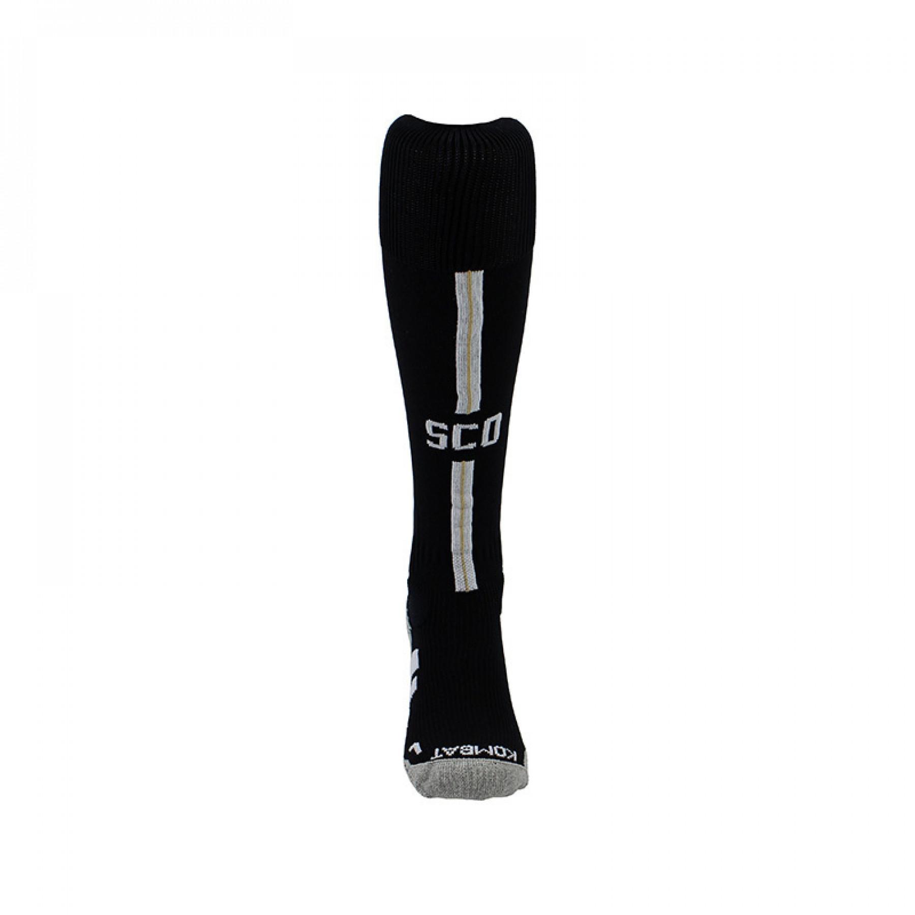 Pack of 3 pairs of home socks Angers SCO 2018/19