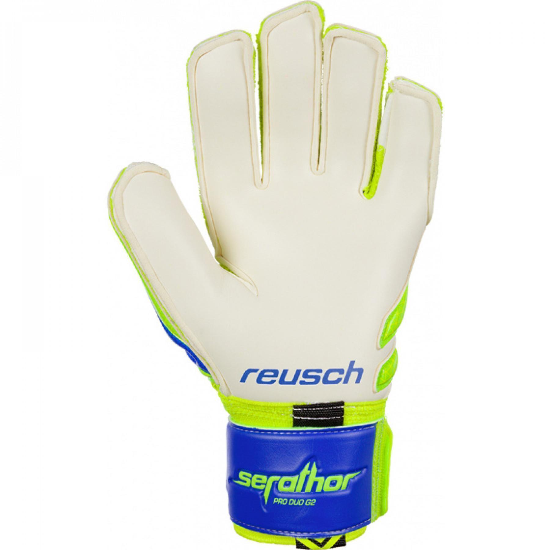 Reusch Soccer Serathor Pro Duo G2 Goalkeeper Gloves