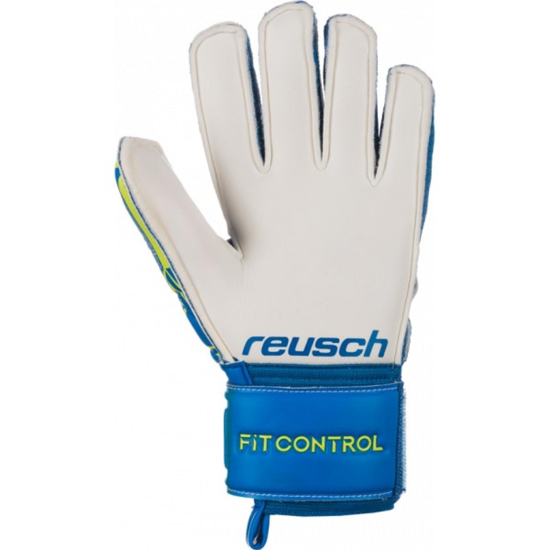 Goalkeeper gloves child Reusch Fit Control SG Finger Support 