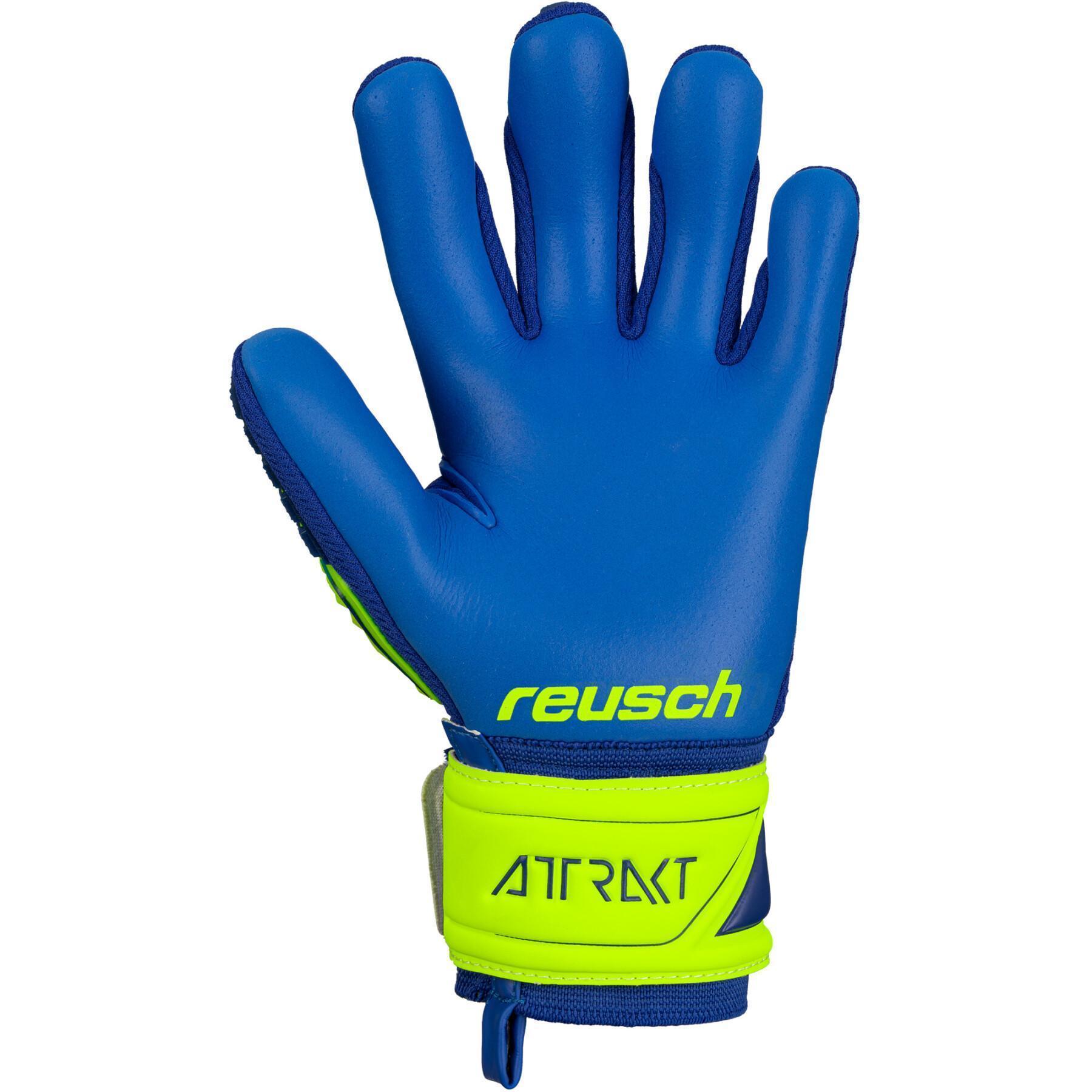 Kid's goalie gloves Reusch Attrakt Freegel S1 Ltd