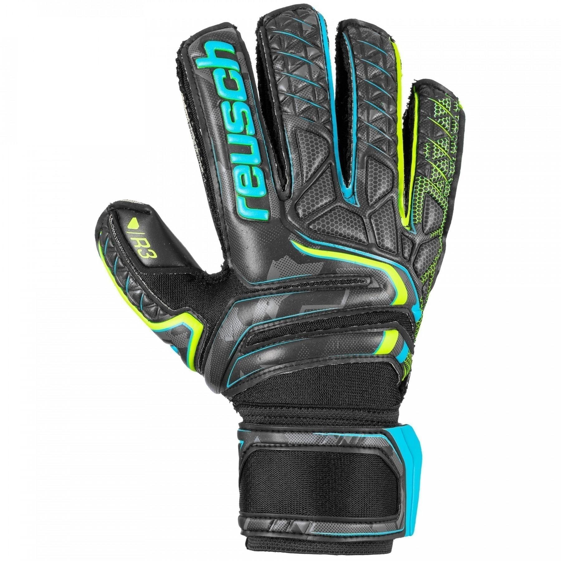 Goalkeeper gloves Reusch Attrakt R3 Finger Support