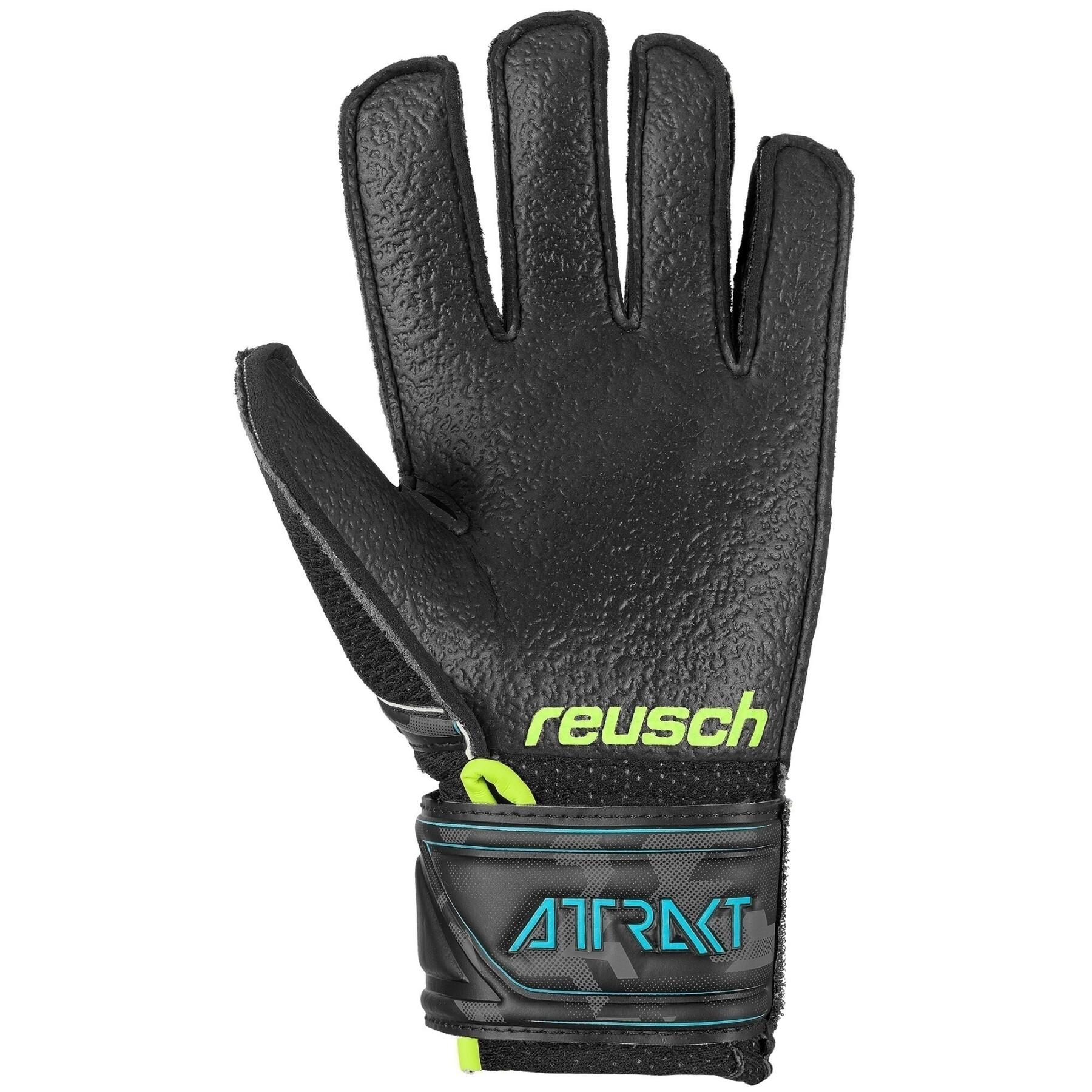 Junior Gloves Reusch Attrakt RG Open Cuff