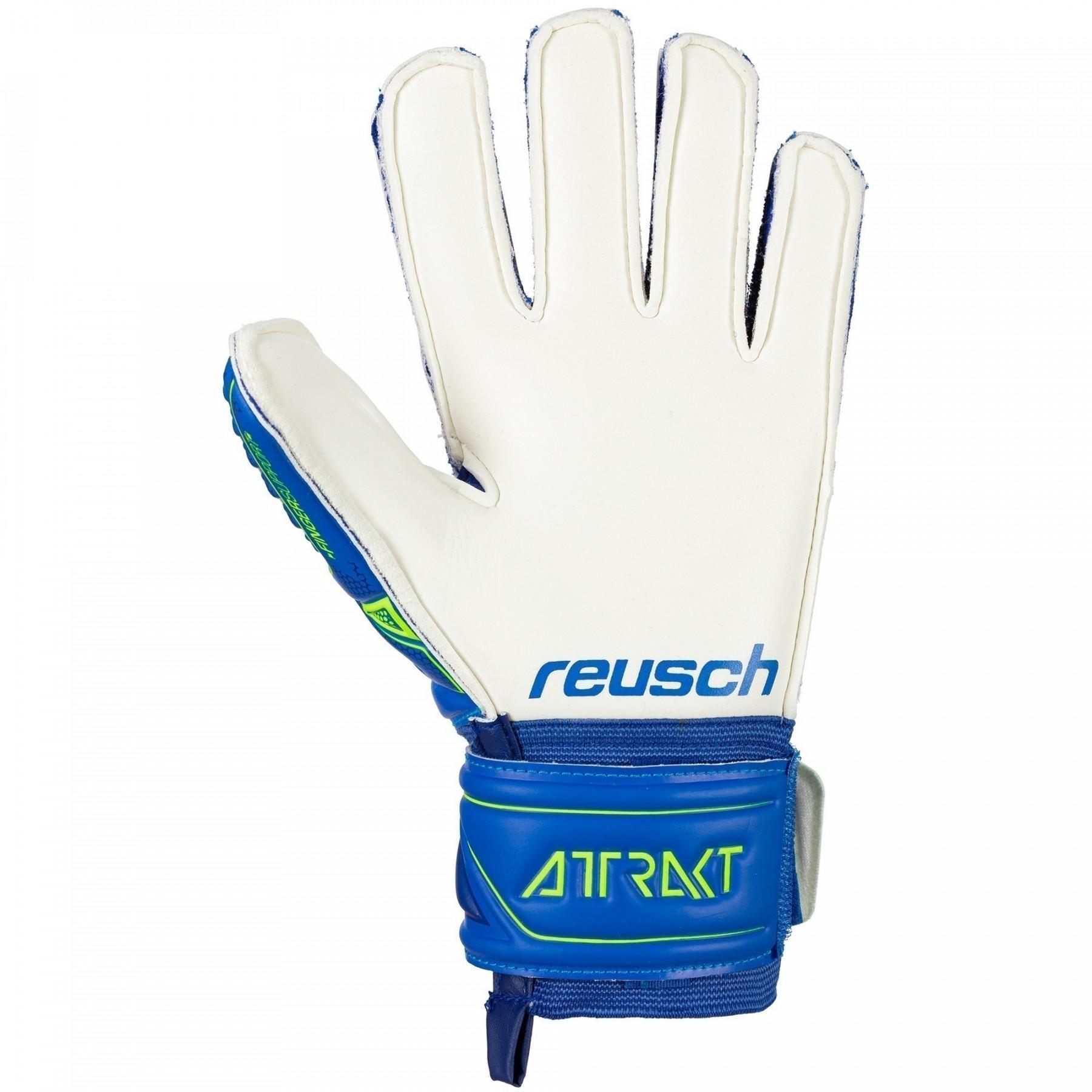 Kid's goalie gloves Reusch Attrakt SG Finger Support