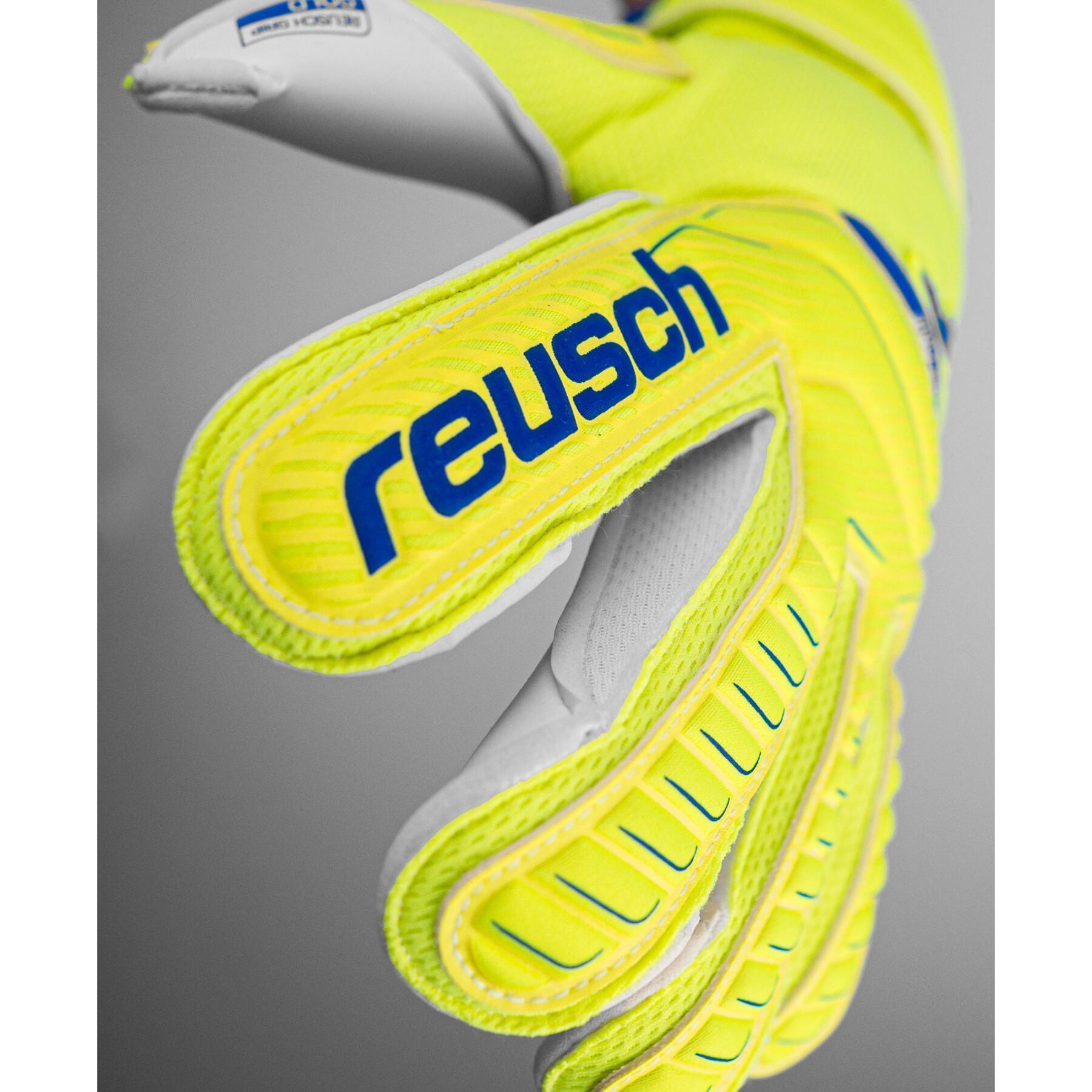 Goalkeeper gloves Reusch Attrakt Gold Evolution Cut