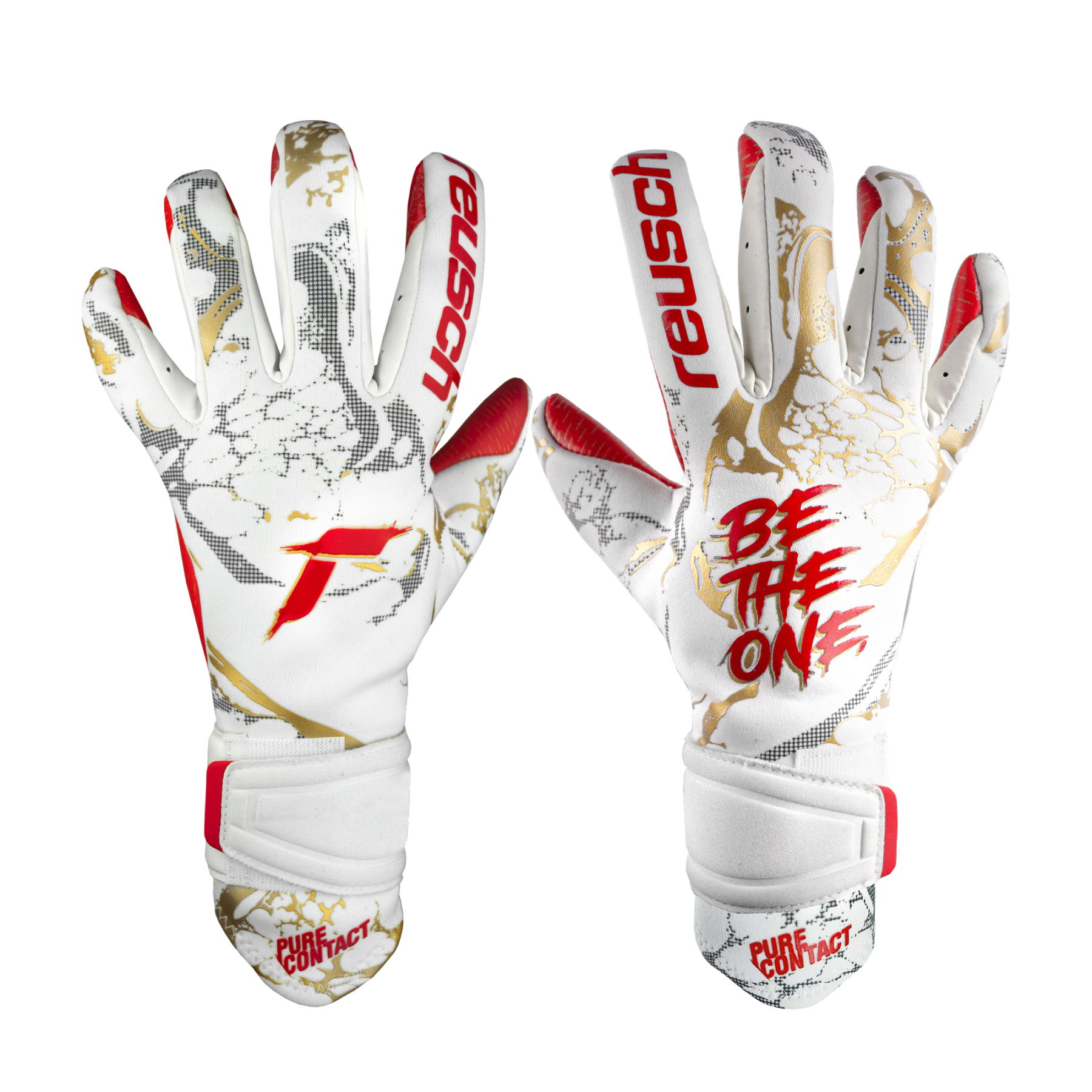 Goalkeeper gloves Reusch Pure Contact Gold X GluePrint