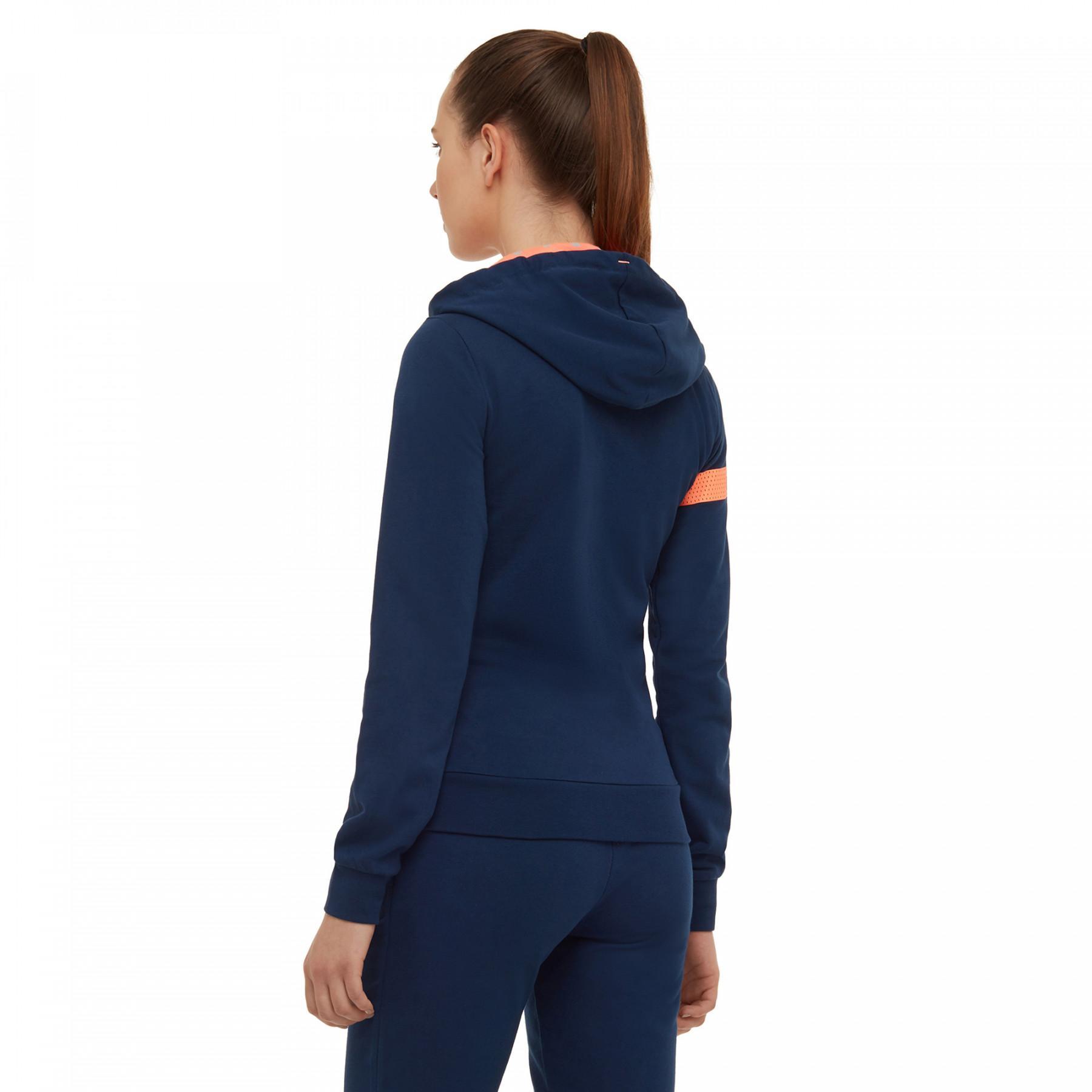Women's zip-up sweatshirt Macron sportswear sofia