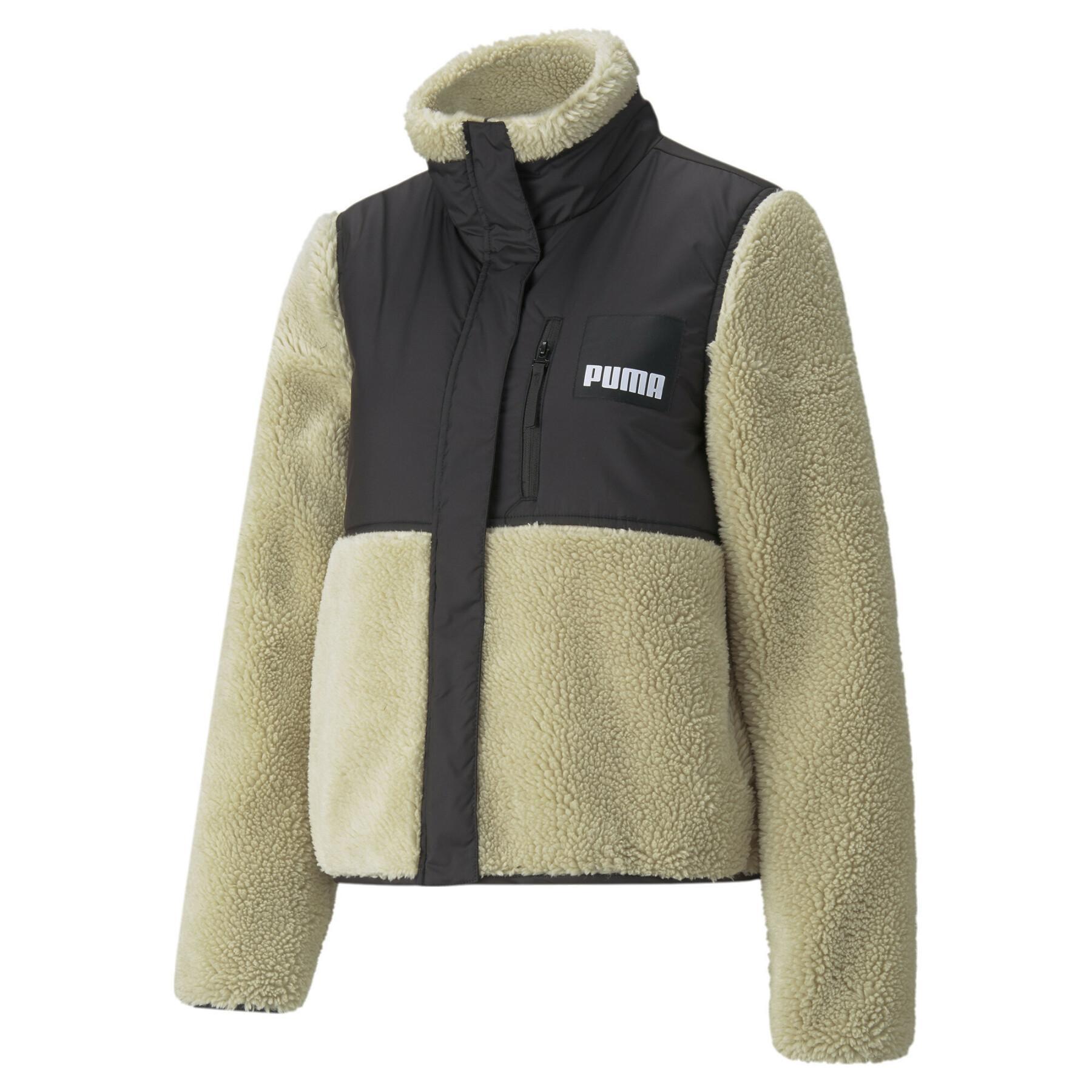 Women's jacket Puma Sherpa Hybrid