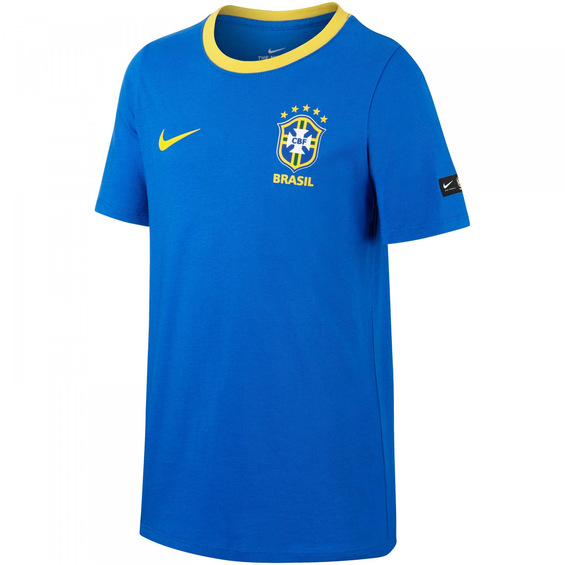 Child's T-shirt Brésil CBF Crest 2018