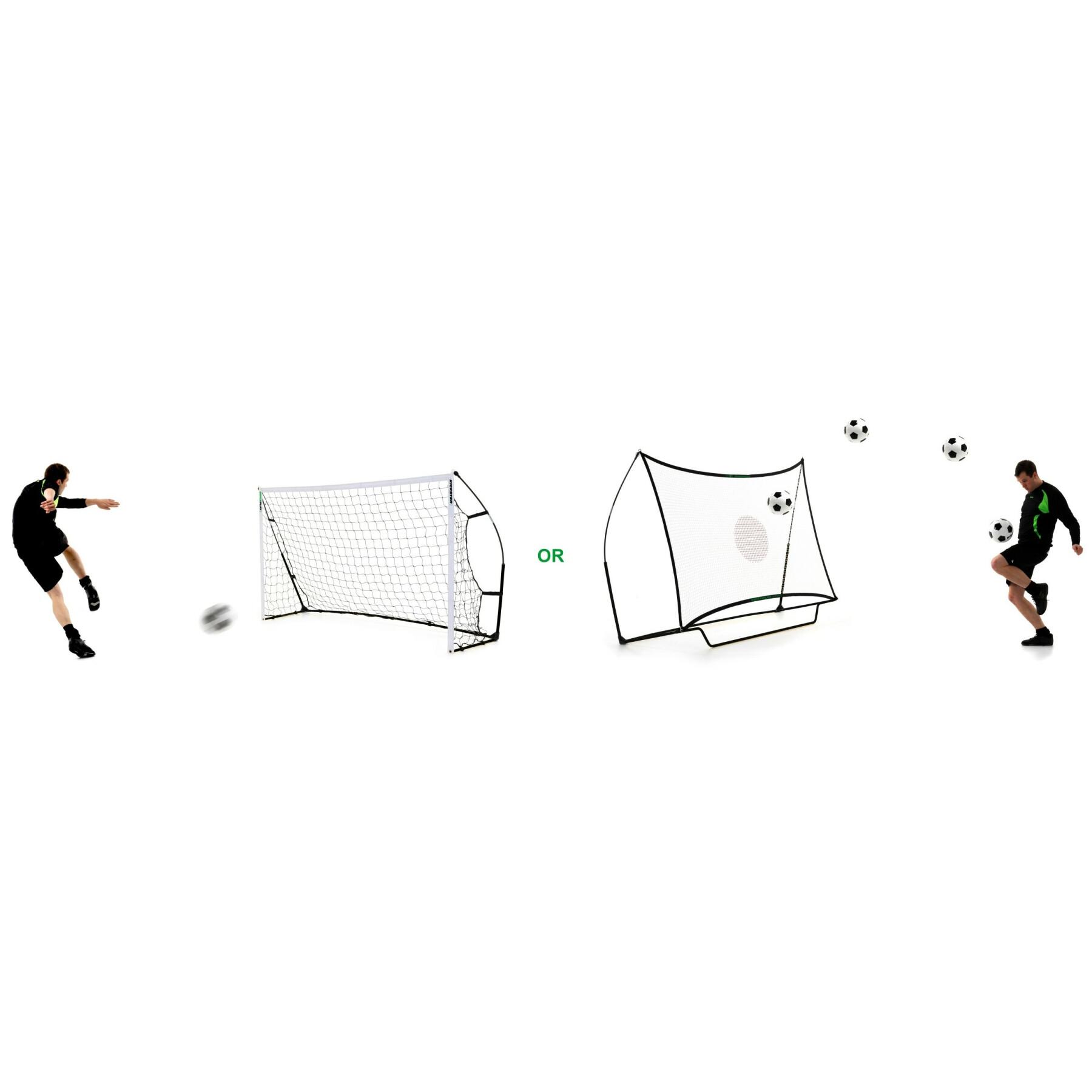 Soccer goal and rebound net Quickplay Spot Elite combo 3en1
