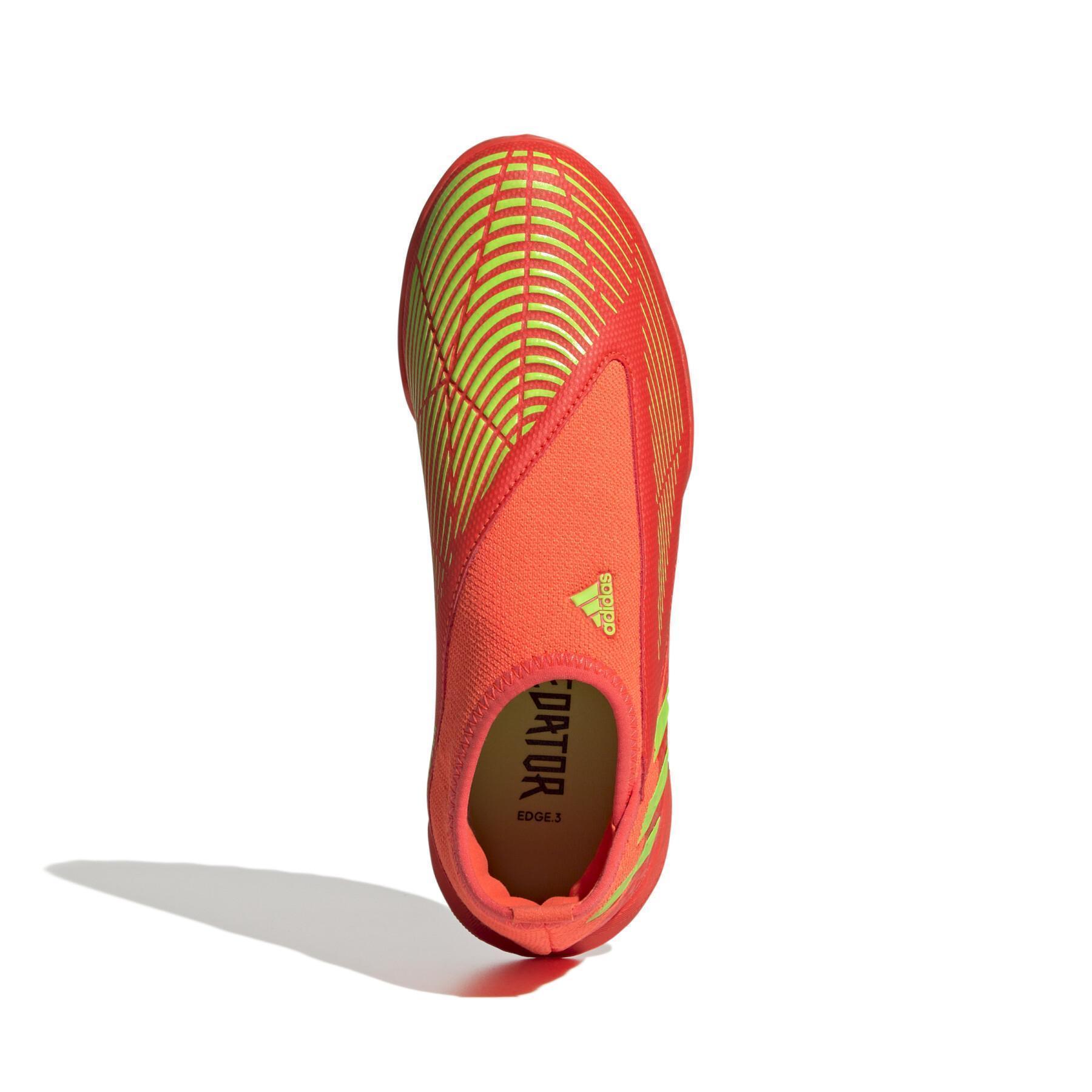 Children's soccer shoes adidas Predator Edge.3 Laceless Turf - Game Data Pack