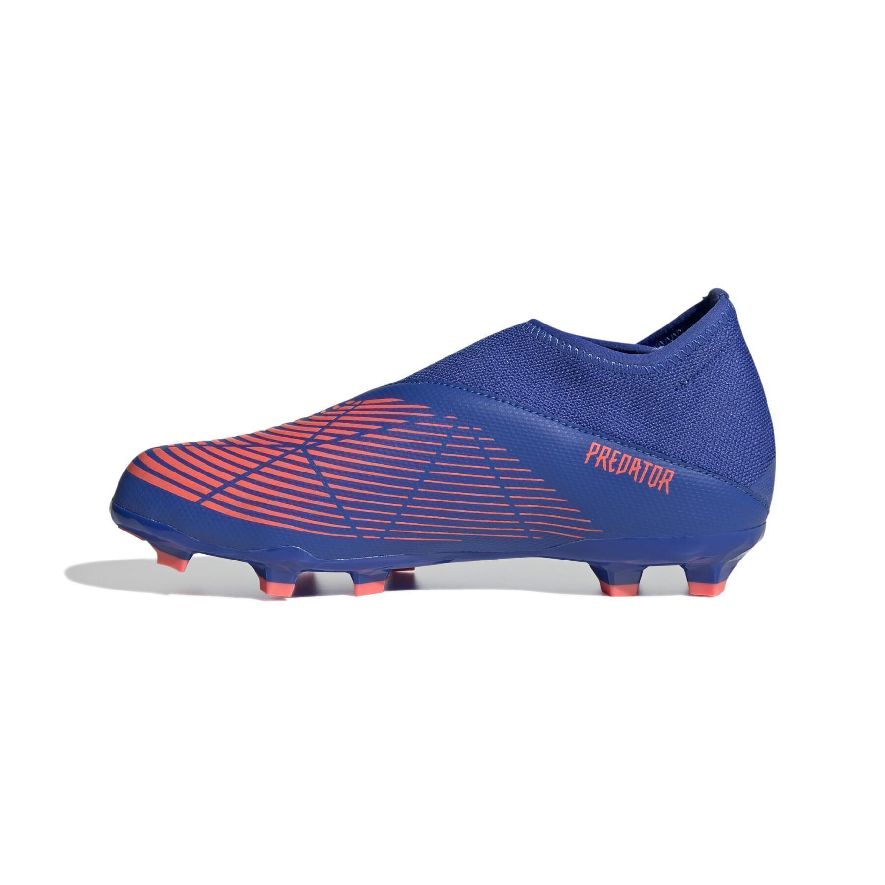 Children's soccer shoes adidas Predator Edge.3 Laceless FG - Sapphire Edge Pack