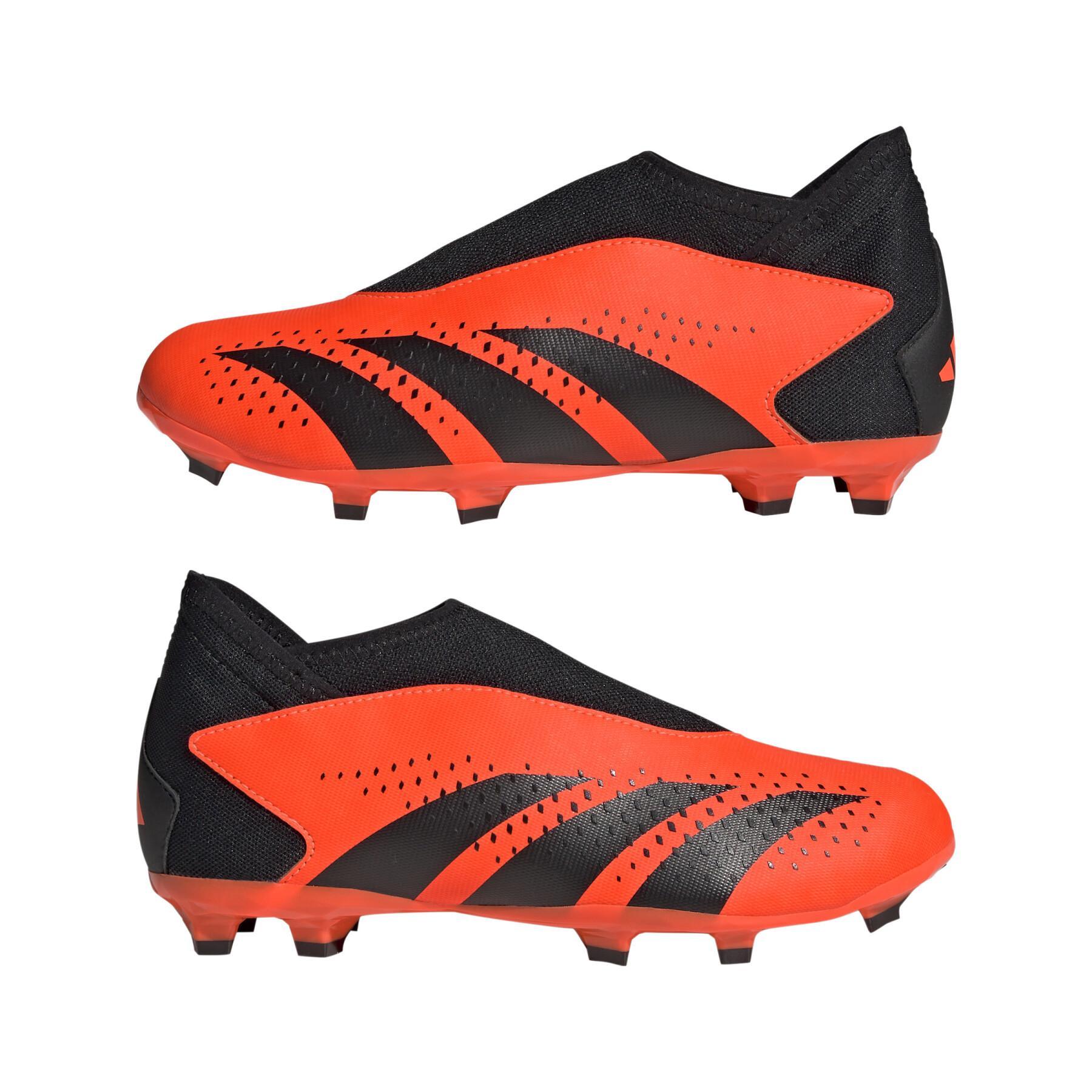 Soccer shoes without laces for children adidas Predator Accuracy.3 FG Heatspawn Pack
