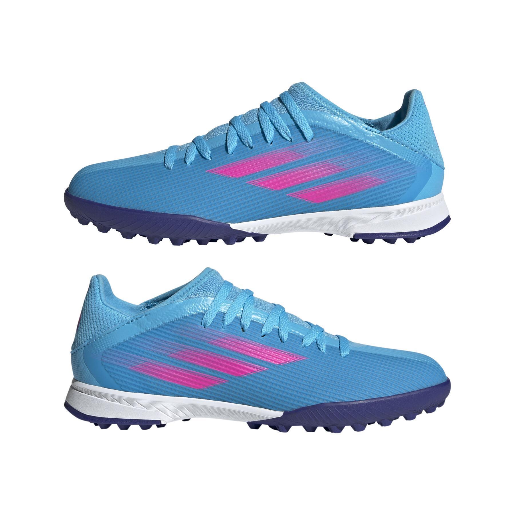 Children's soccer shoes adidas X Speedflow.3 TF - Sapphire Edge Pack