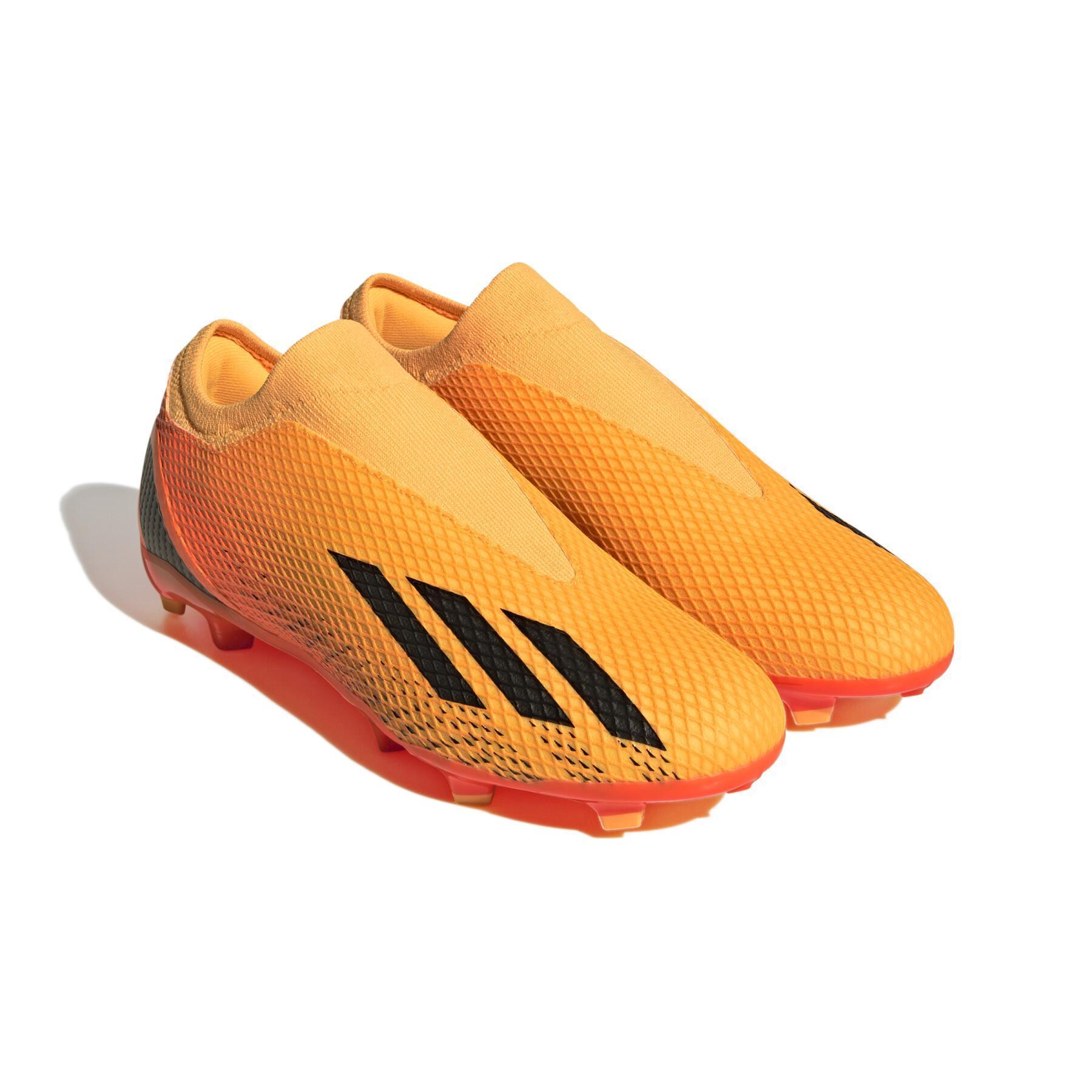 Soccer cleats without laces adidas X Speedportal.3 FG Heatspawn Pack