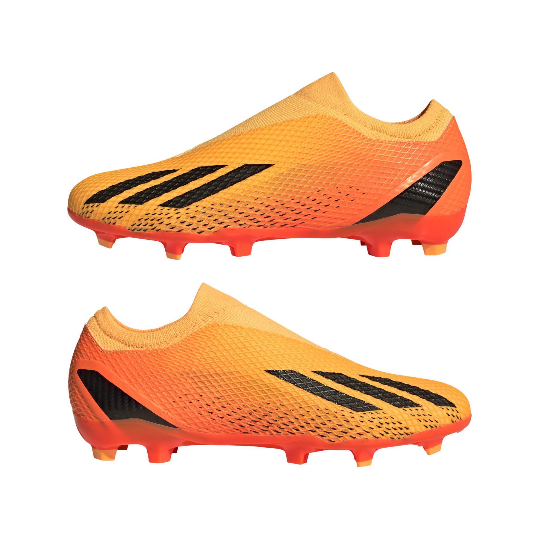 Soccer cleats without laces adidas X Speedportal.3 FG Heatspawn Pack