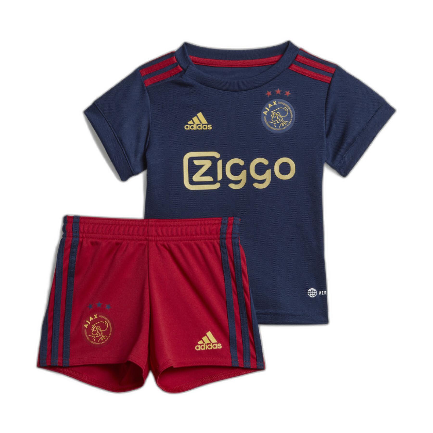 away kit for children Ajax Amsterdam 2022/23