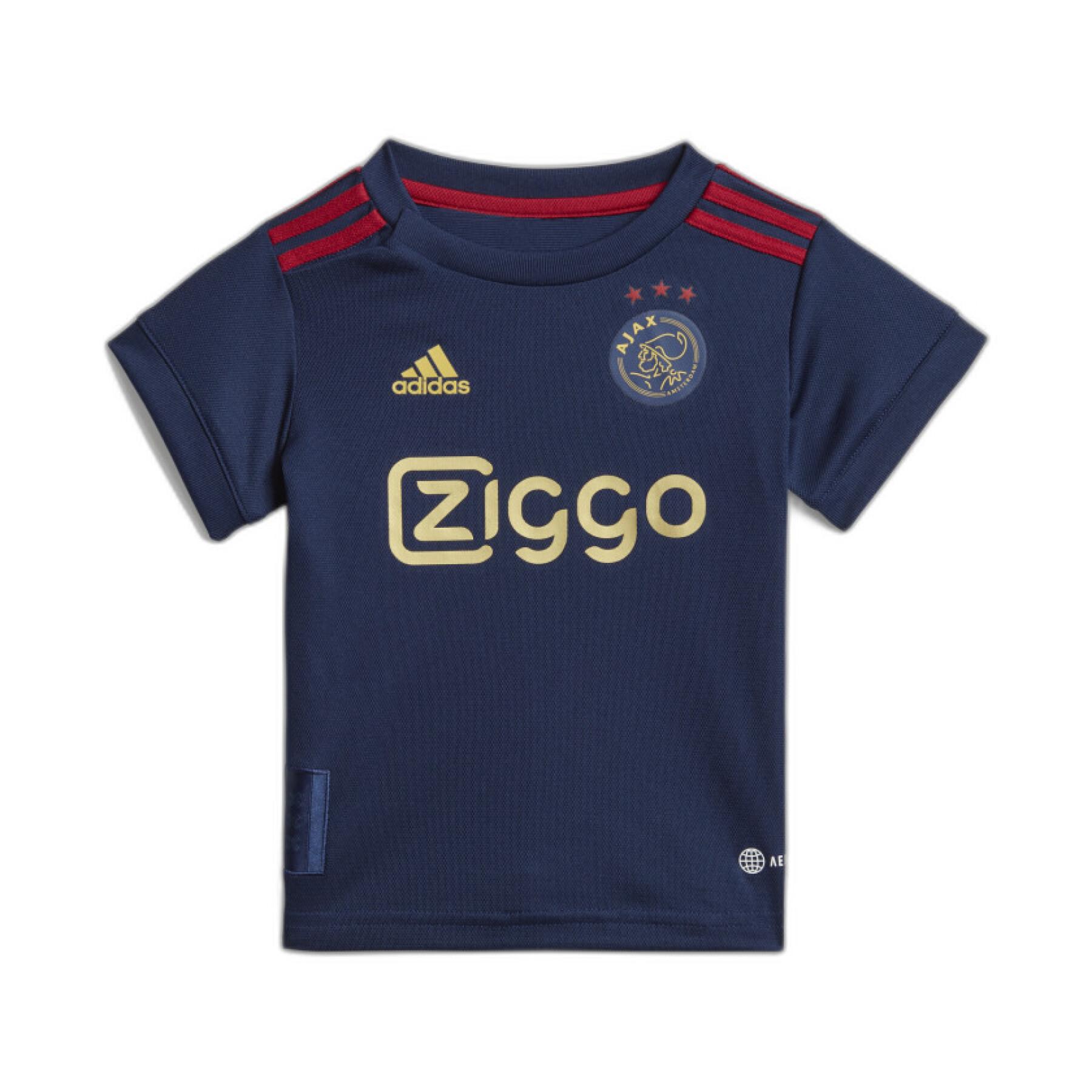 away kit for children Ajax Amsterdam 2022/23
