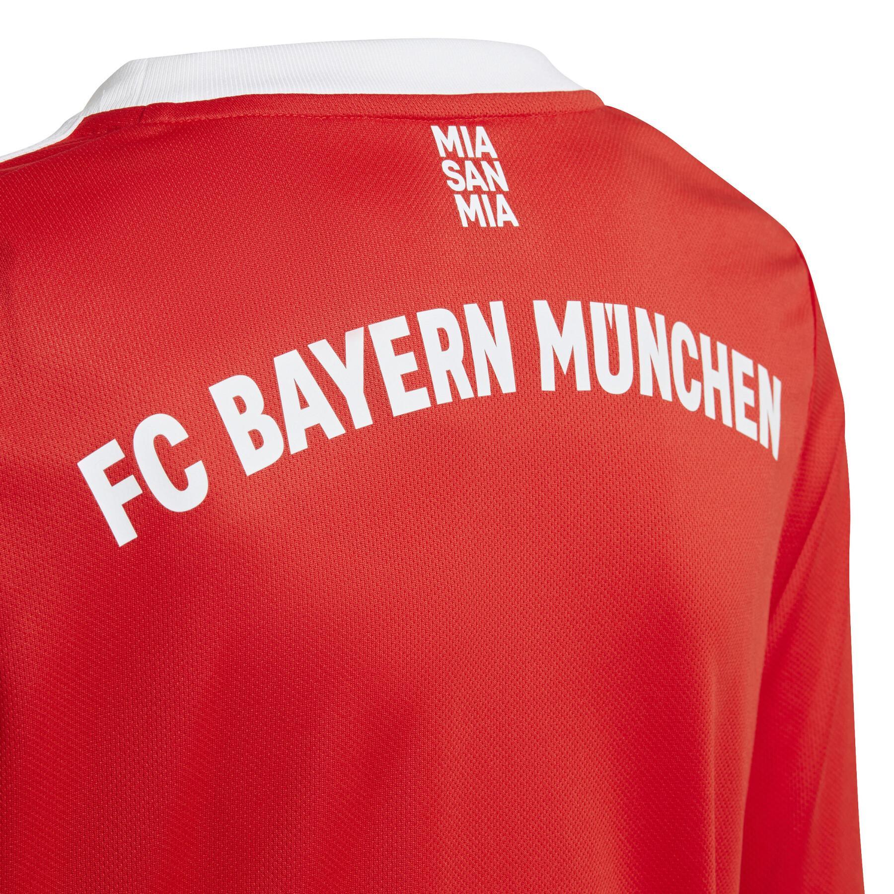 Children's long-sleeved home jersey FC Bayern Munich 2022/23