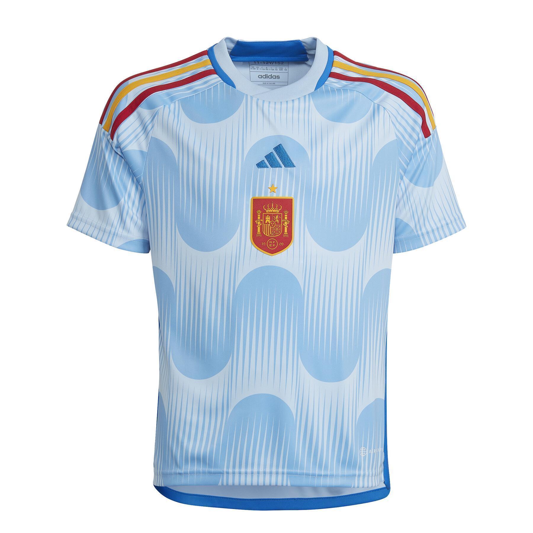Children's World Cup 2022 jersey Espagne