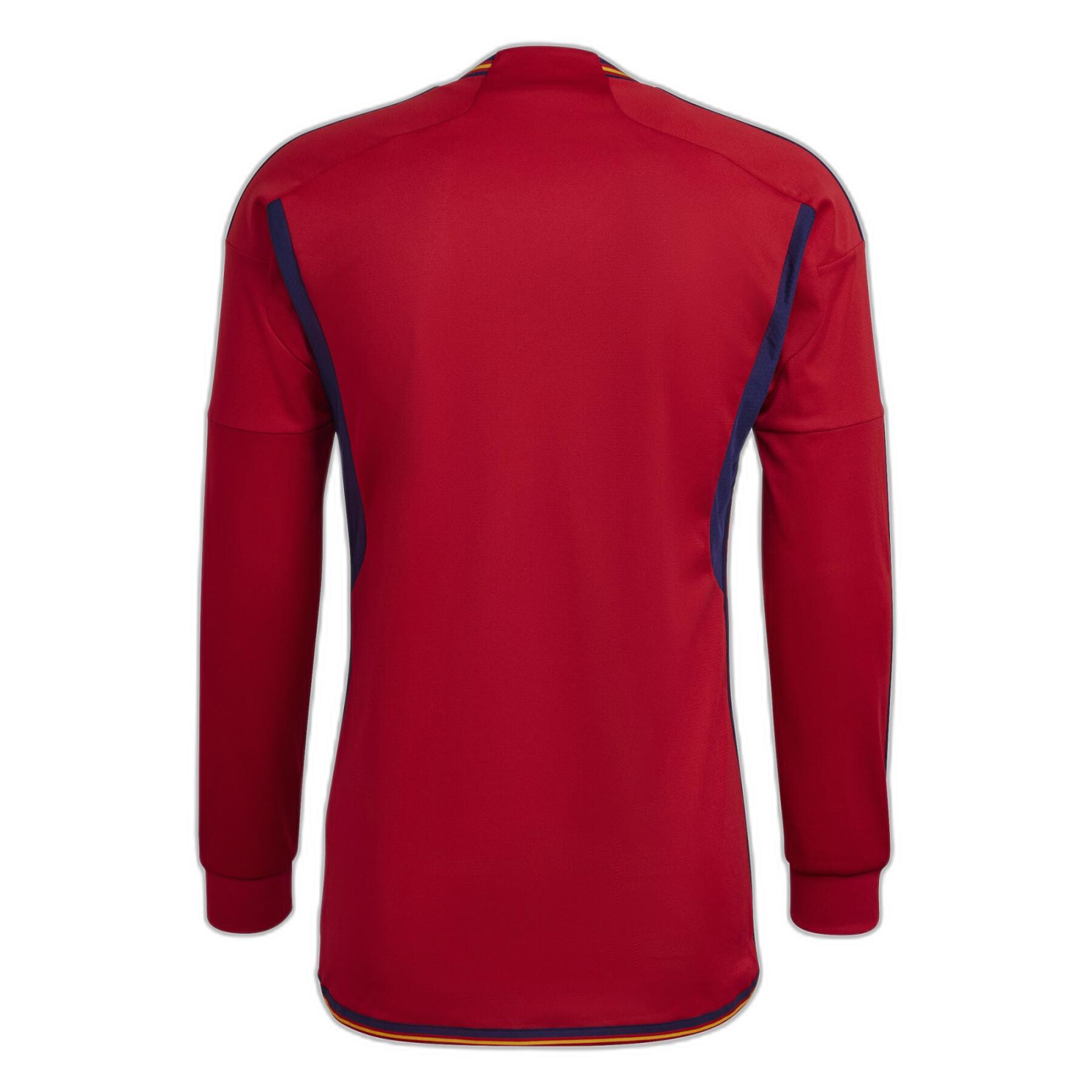 2022 World Cup long-sleeved home jersey Espagne