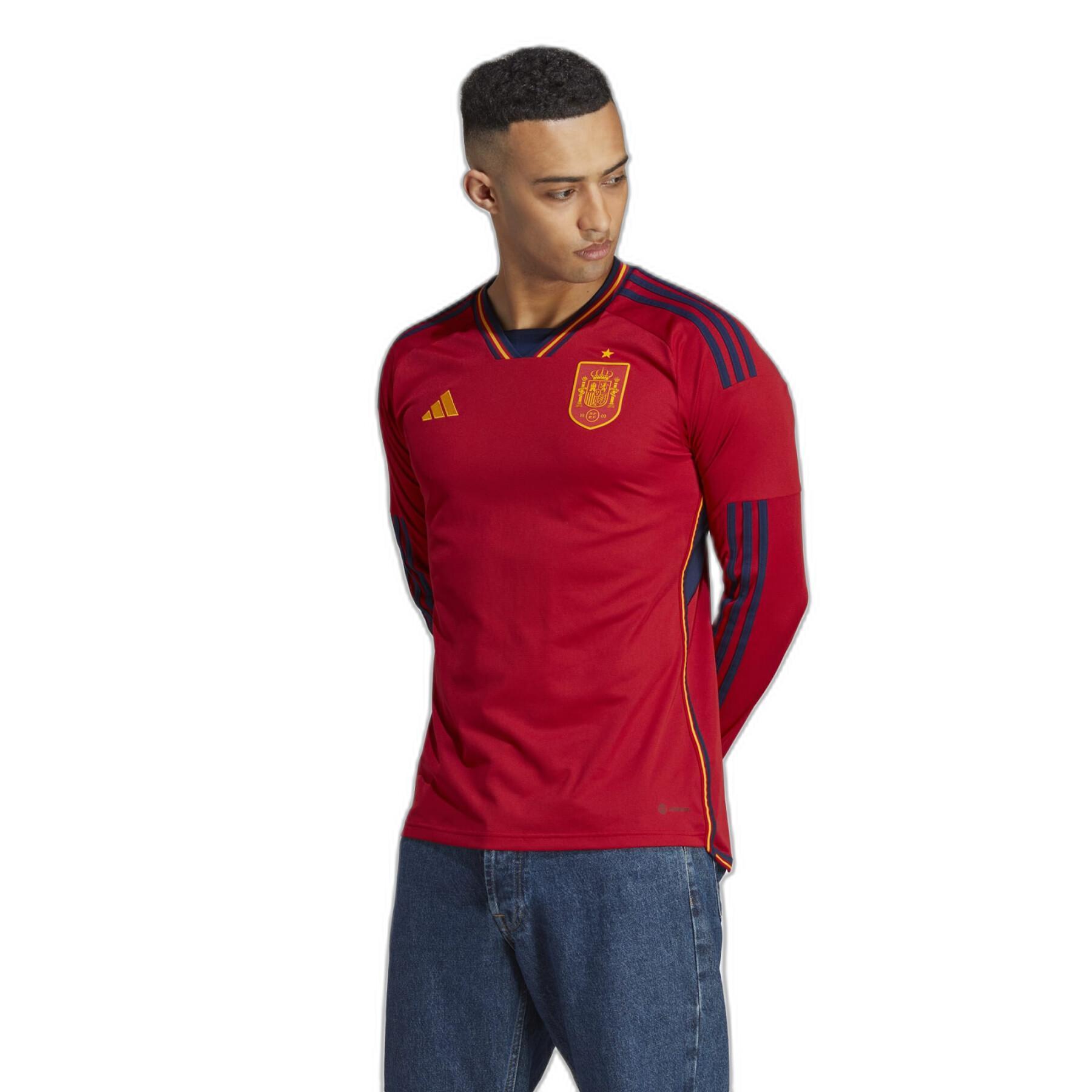 2022 World Cup long-sleeved home jersey Espagne