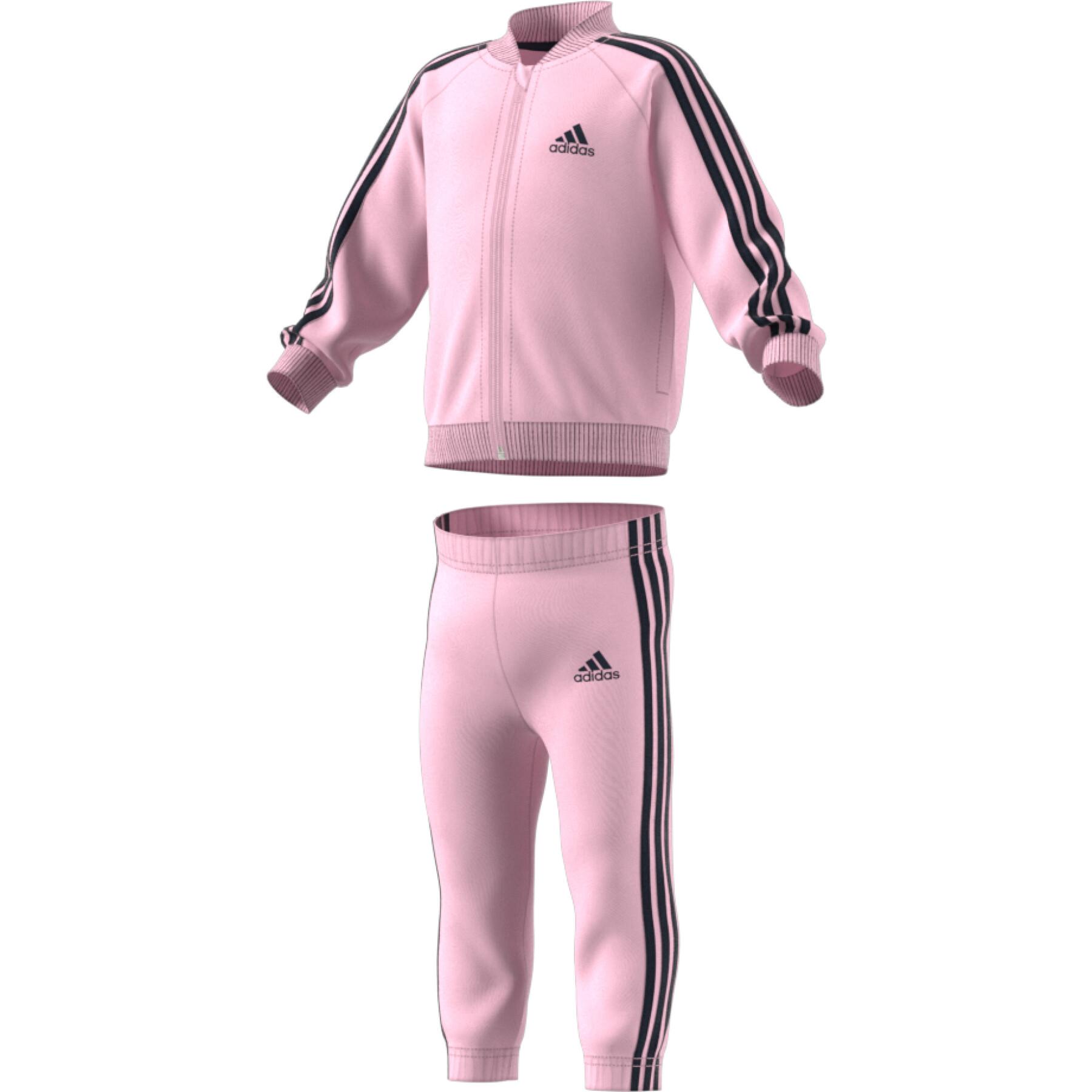 3 stripes knitted tracksuit for children adidas