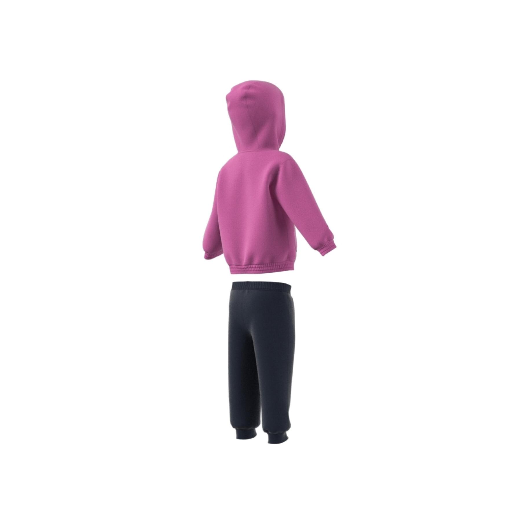 Children's fleece hoodie adidas Teddy