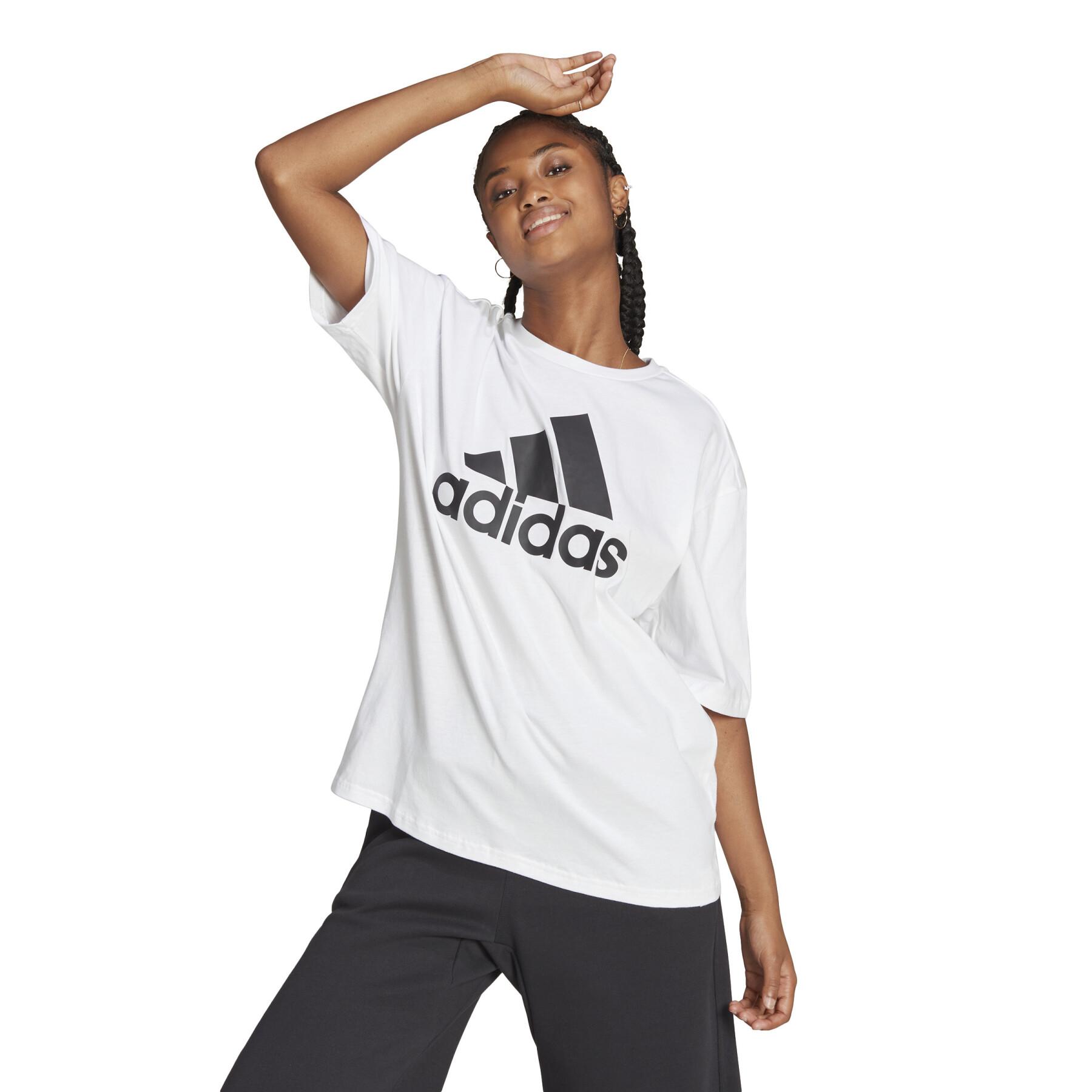 Women's boyfriend T-shirt adidas Essentials Big Logo