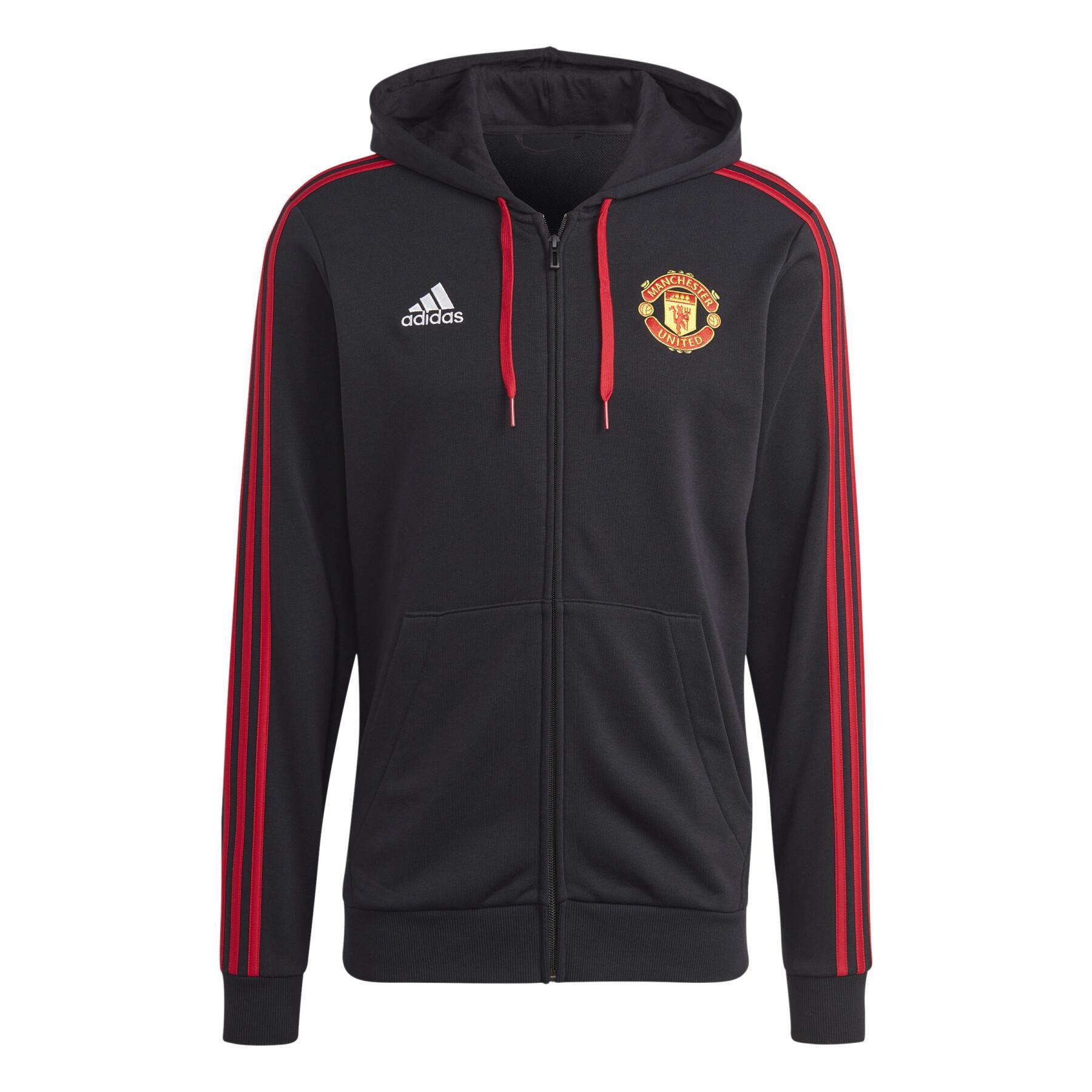 Full-zip hooded tracksuit jacket Manchester United DNA