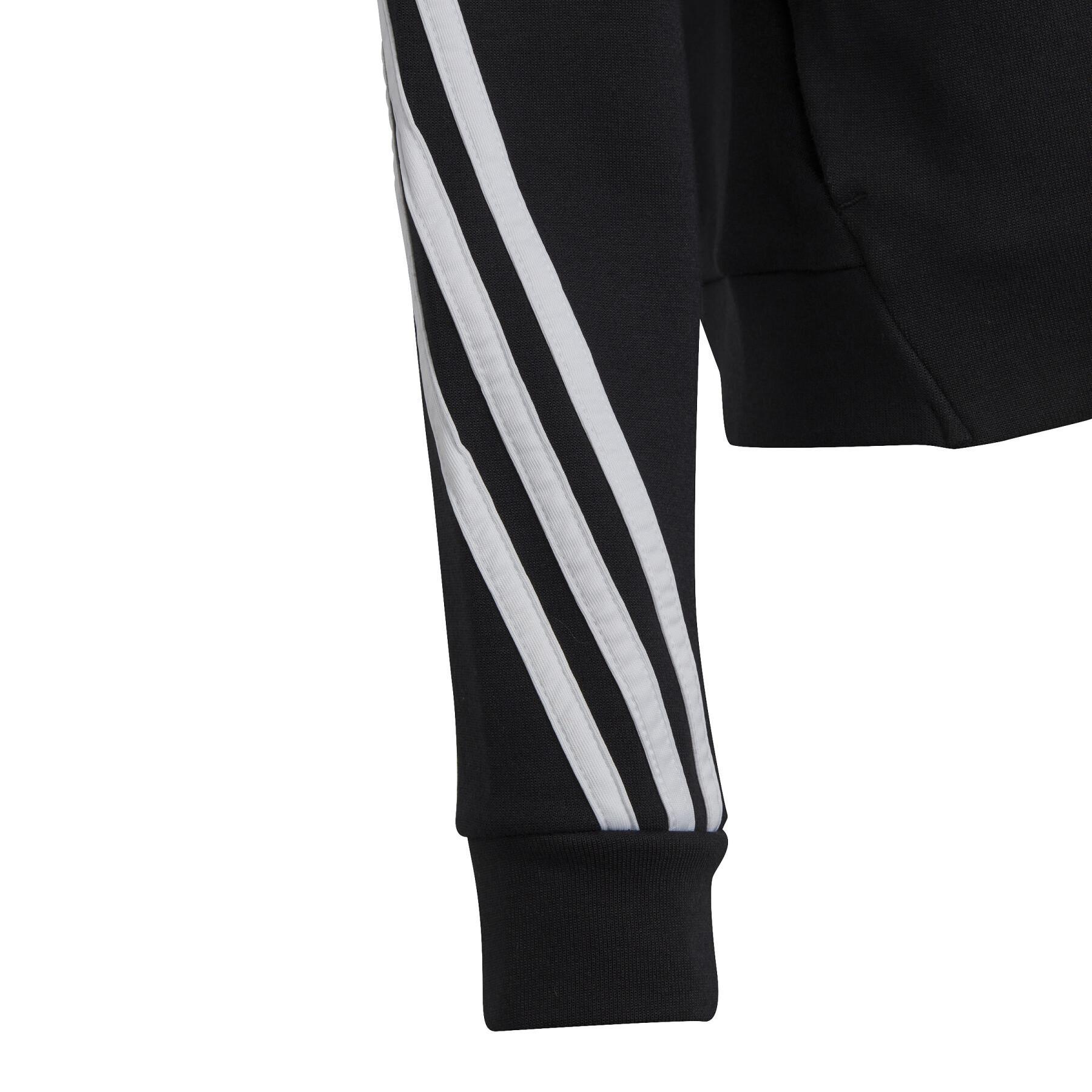Sweatshirt full-zip hoodie Girl's adidas Future Icons 3-Stripes