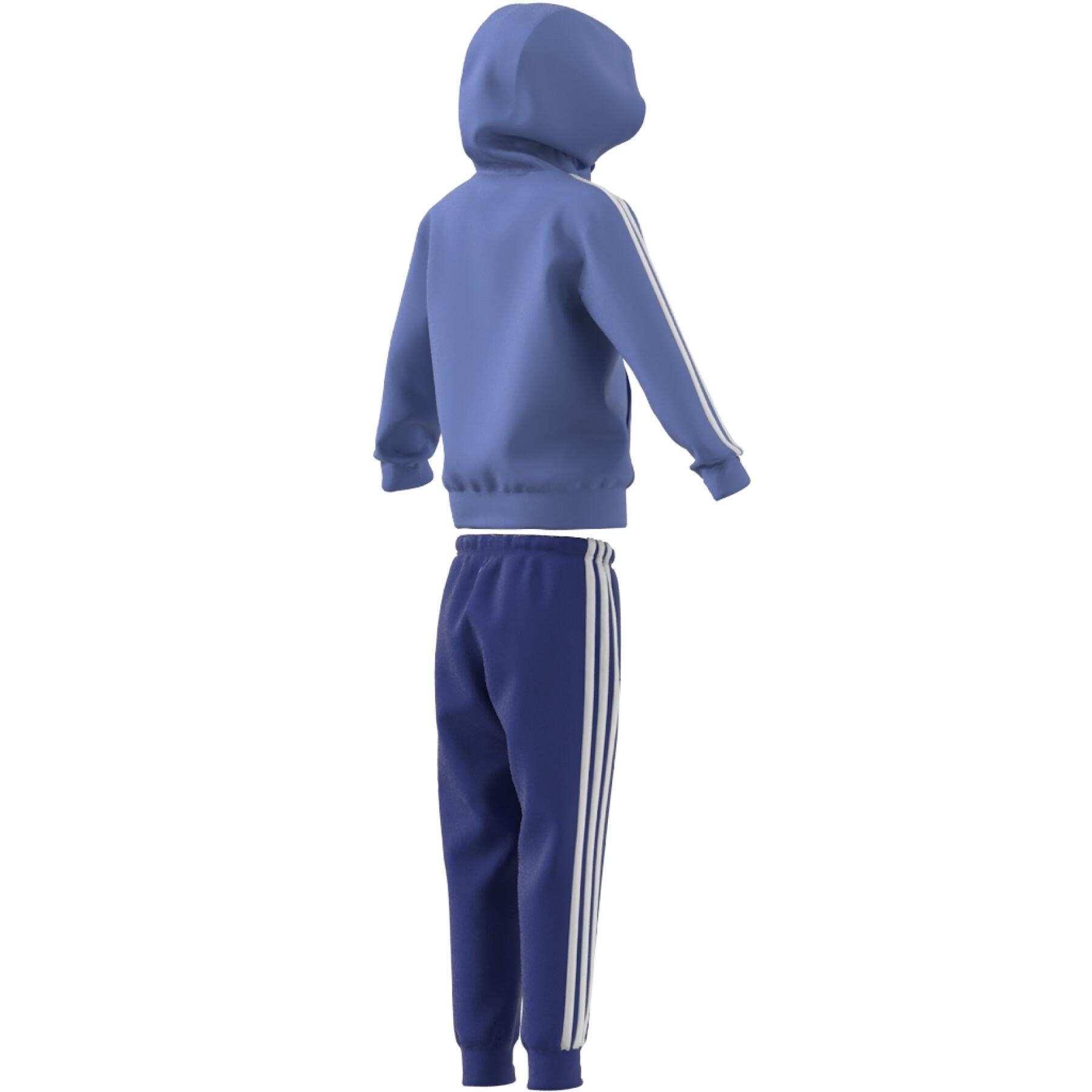 Children's tracksuit adidas 3-Stripes Essentials Shiny