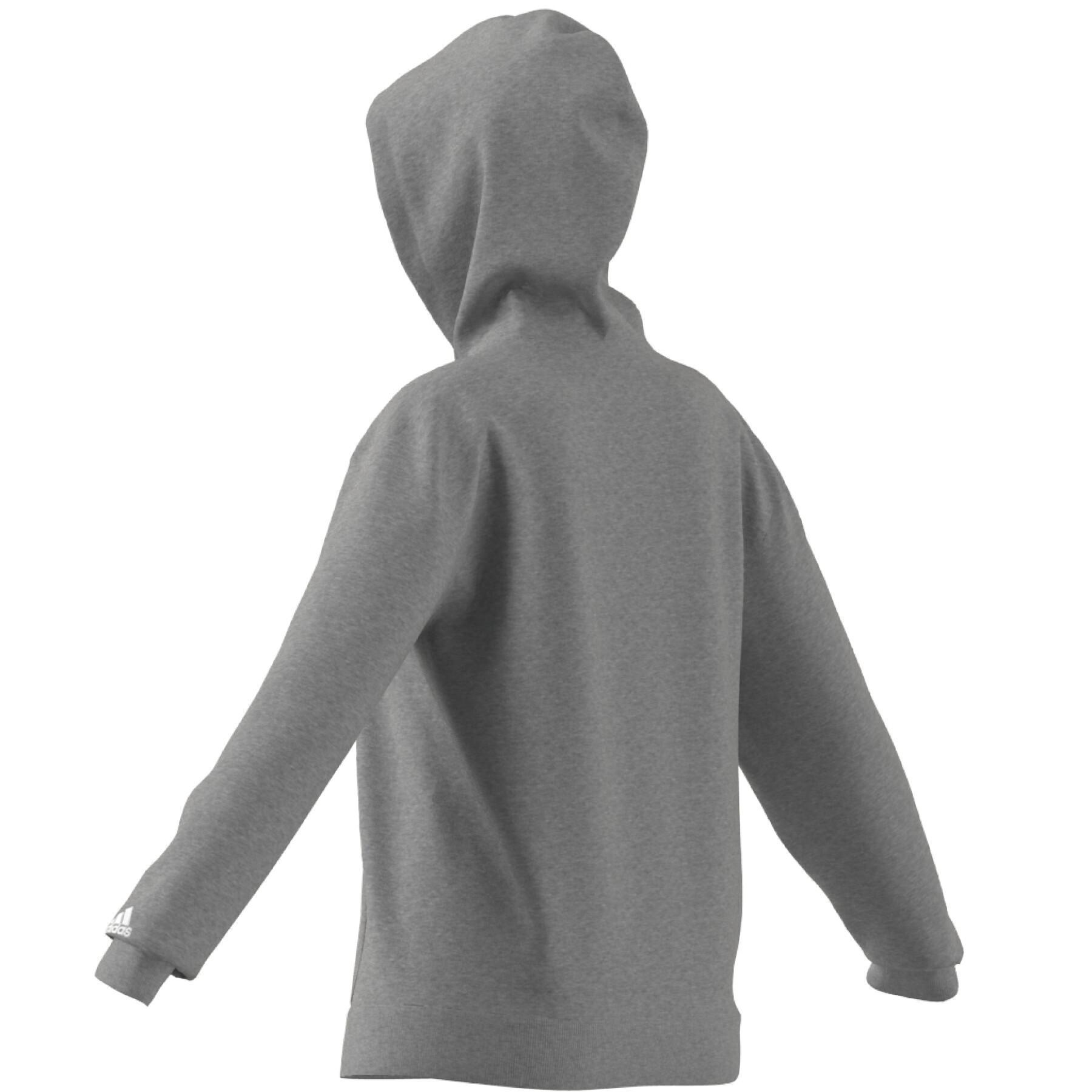 Sweatshirt linear hooded woman adidas Essentials