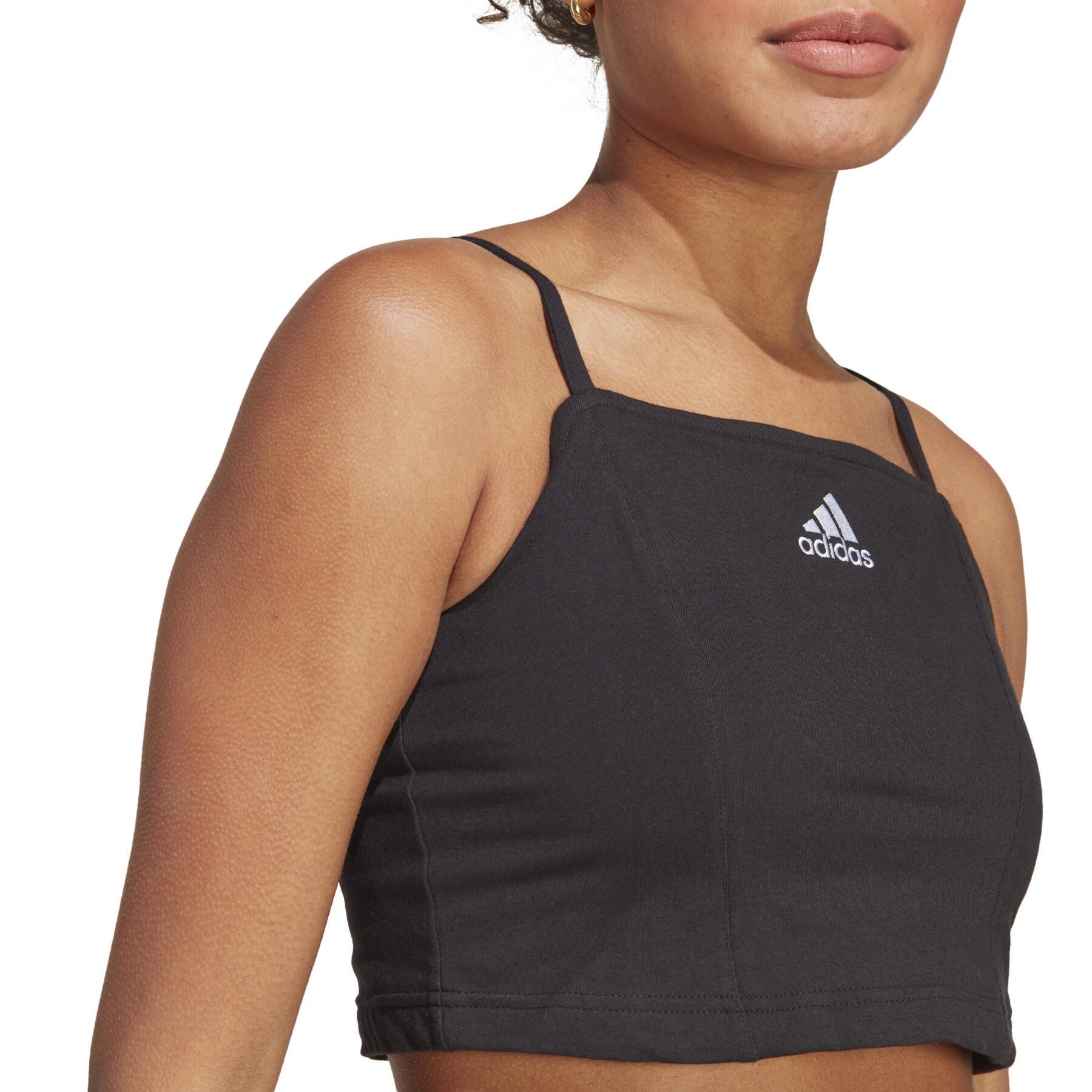 Women's tank top adidas Allover Graphic Corset-Inspired