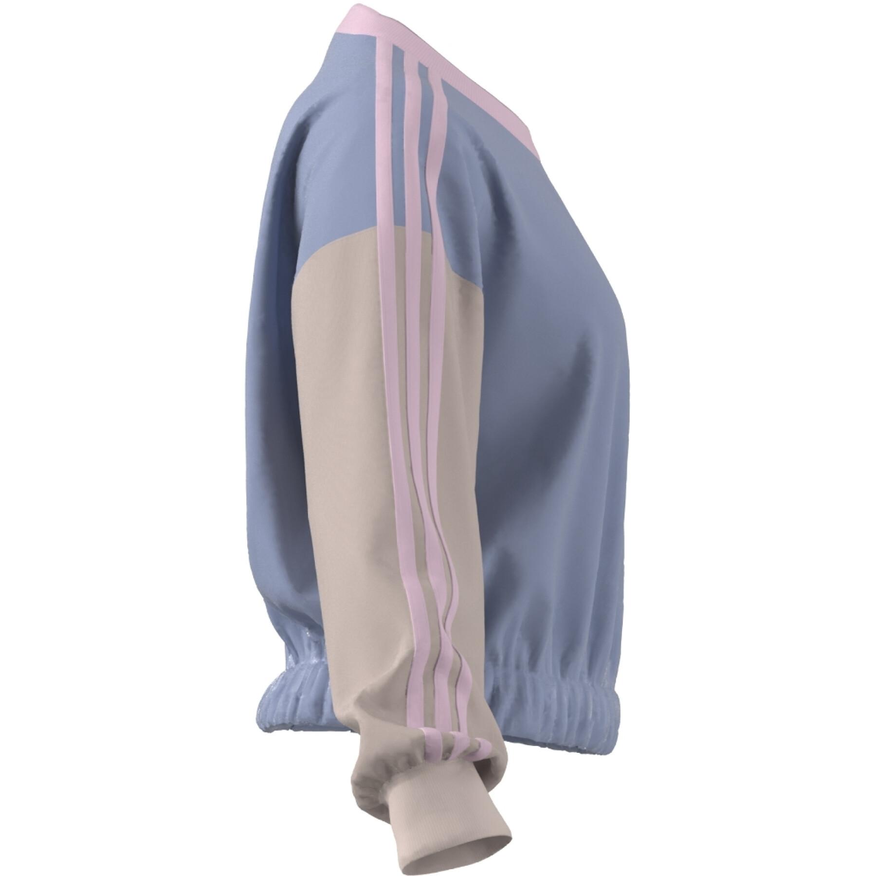 Sweatshirt crop woman adidas Essentials 3-Stripes