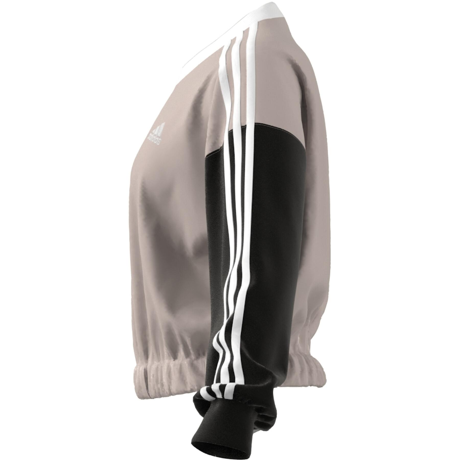Sweatshirt court woman adidas Essentials 3-Stripes