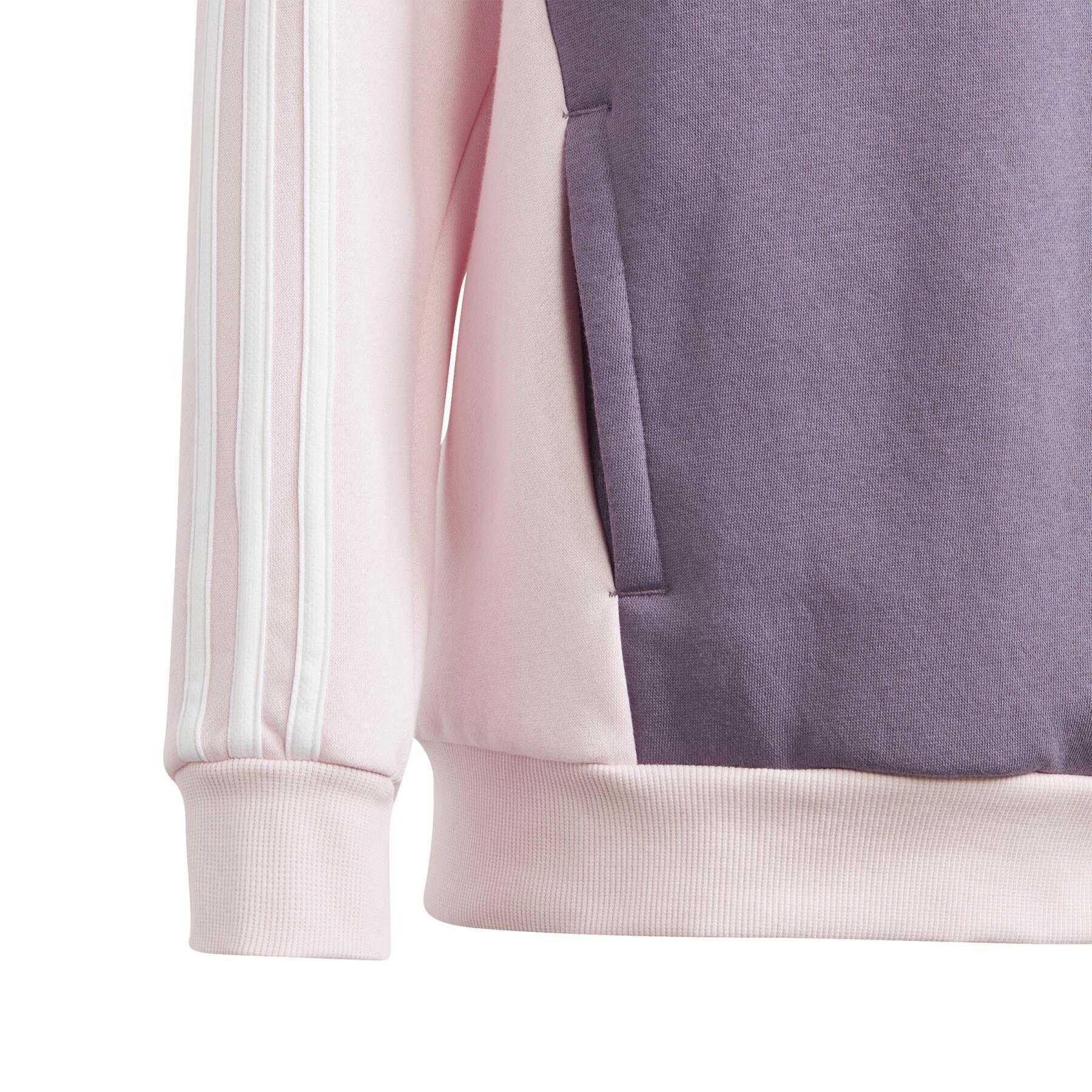 Children's hoodie adidas Tiberio 3-Stripes Colorblock - Sweatshirts -  Children's clothing - Lifestyle