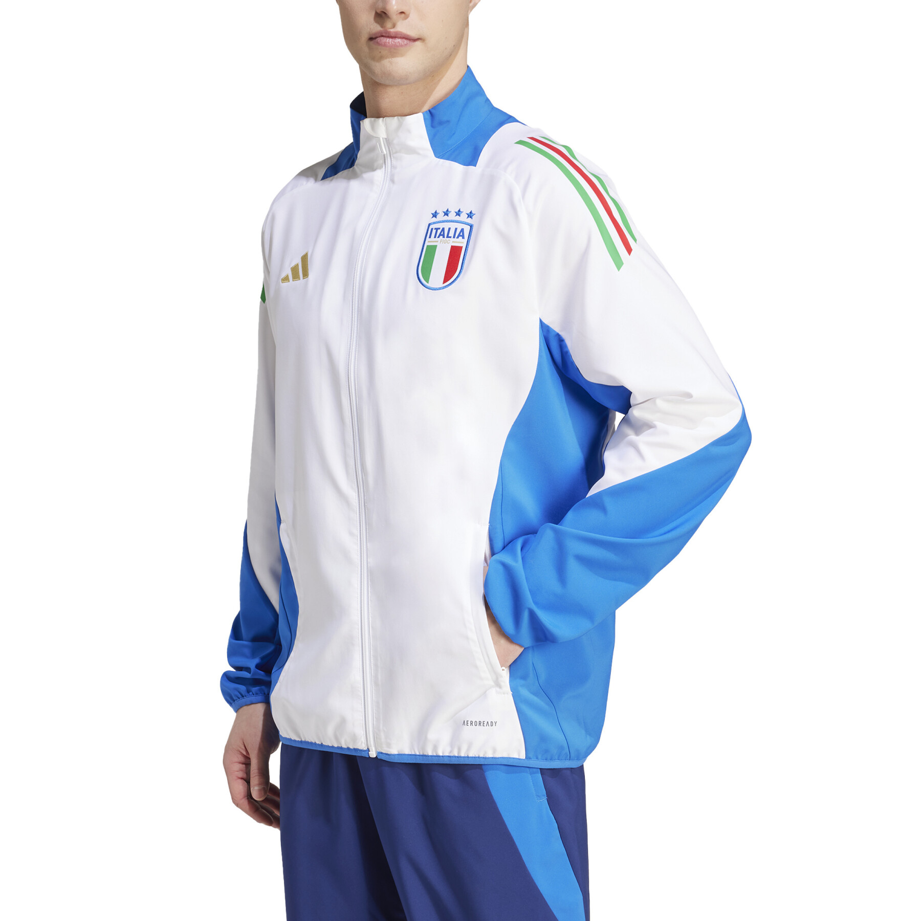 Prematch jacket Italie Euro 2024