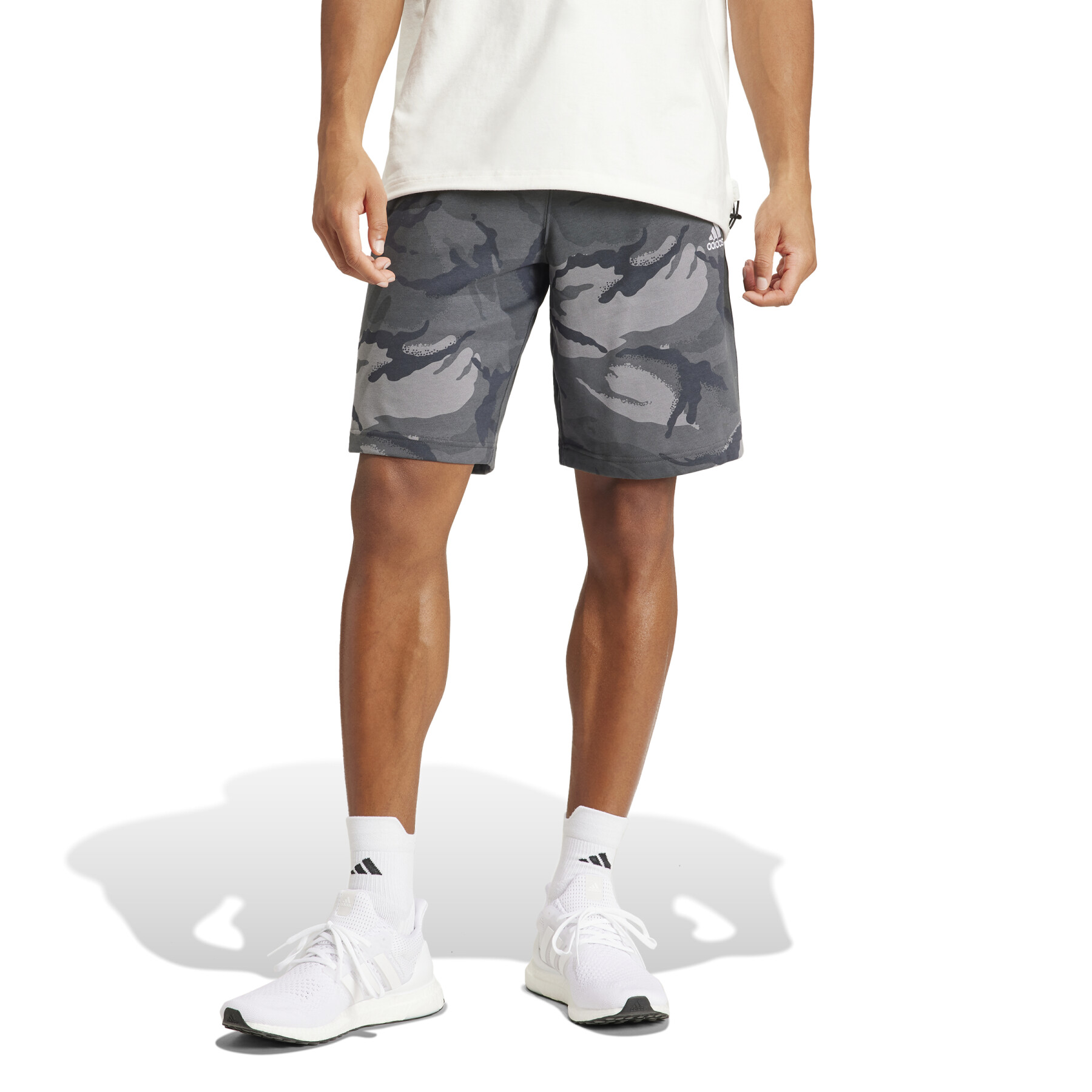 Adidas Originals Camo Shorts in Black