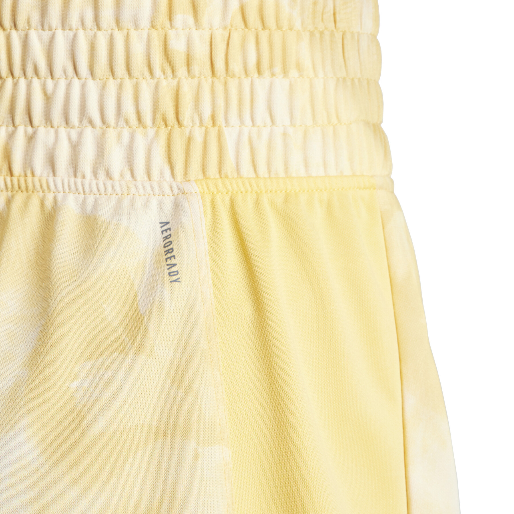 Women's knitted shorts adidas Pacer Essentials AOP Flower Tie-Dye