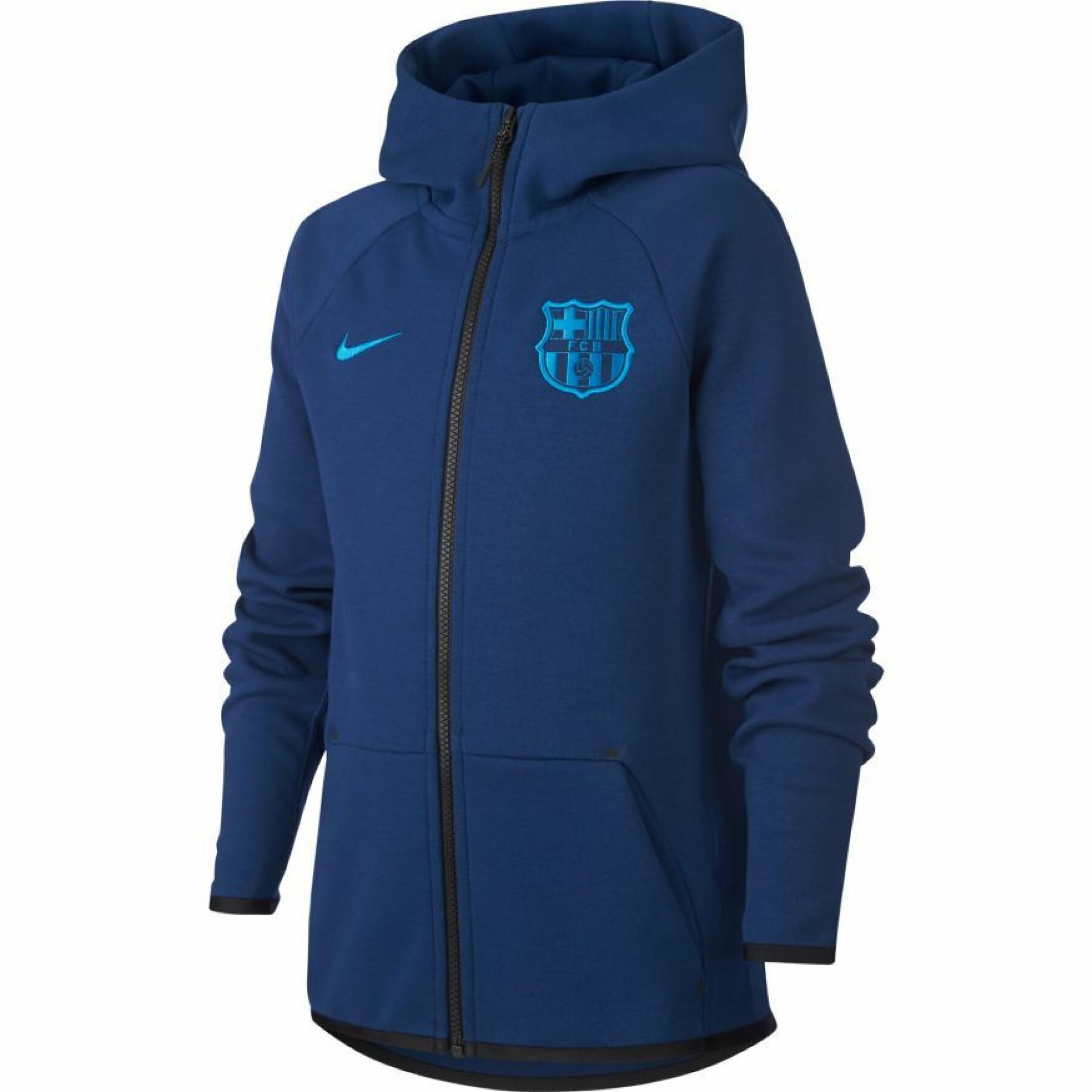 Junior Jacket FC Barcelona Tech Fleece