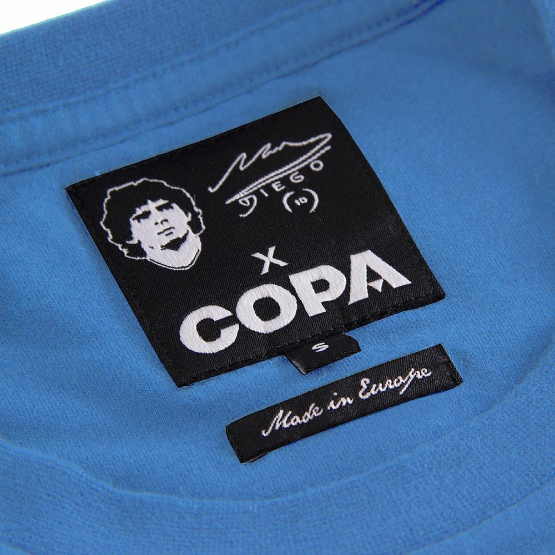 Embroidered T-shirt Copa SSC Napoli Maradona