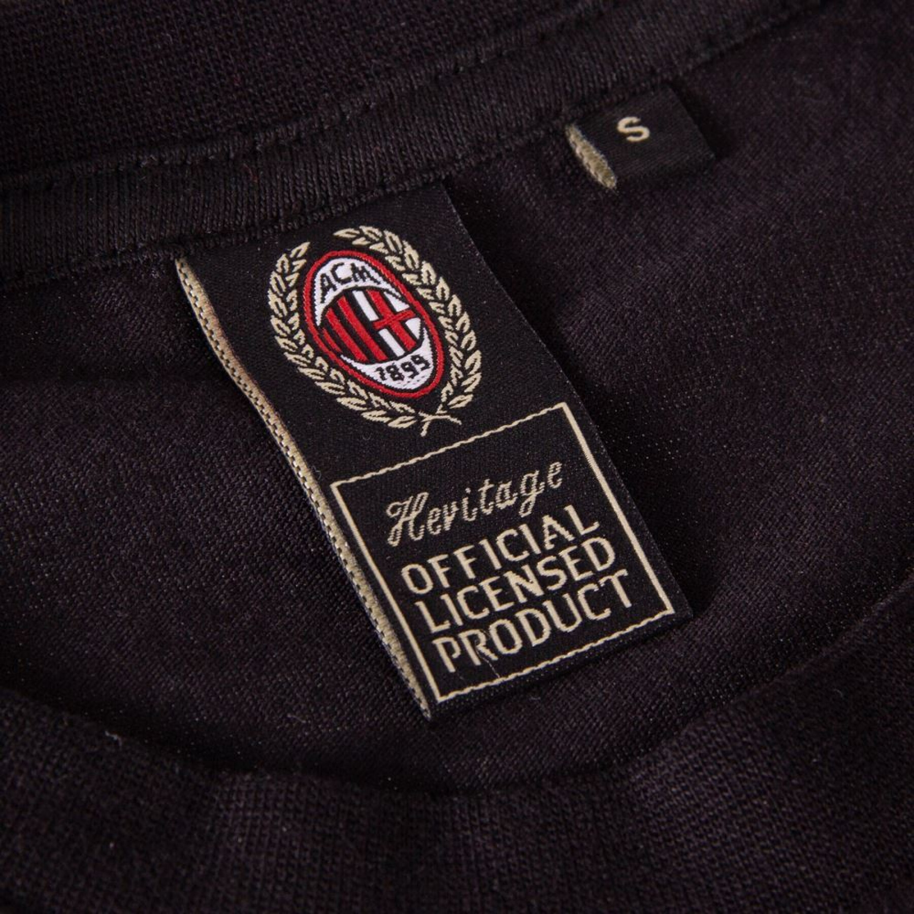 Embroidered T-shirt Milan AC CL 2003/04