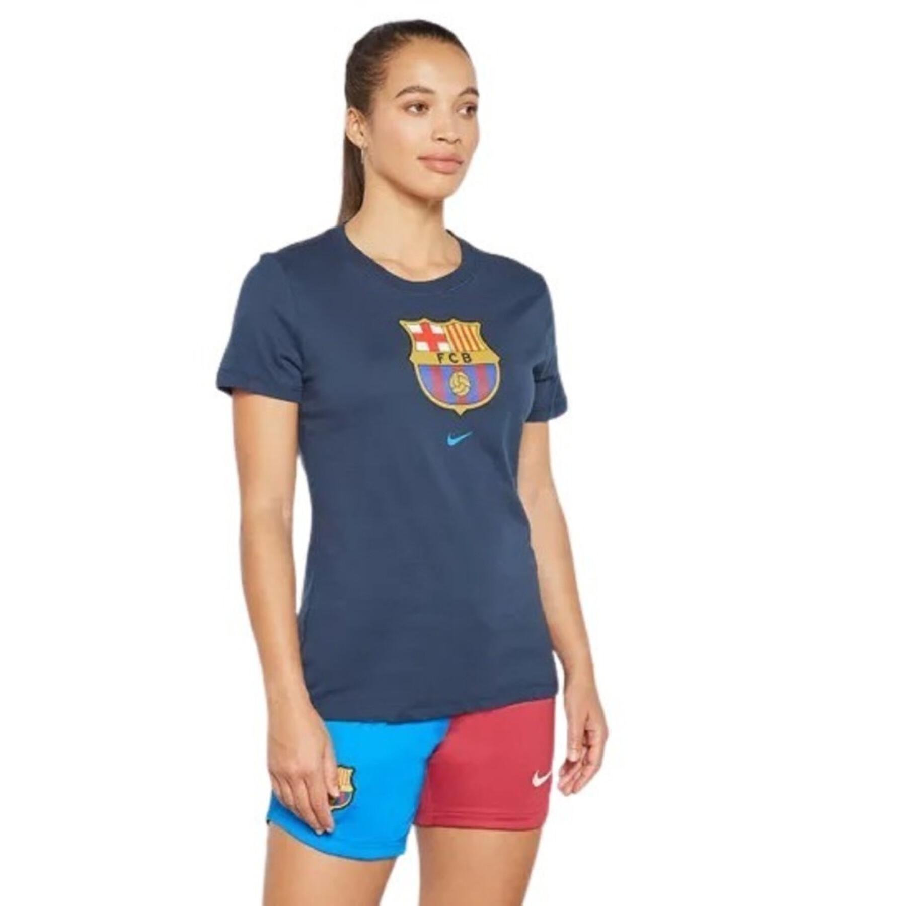 Women's T-shirt FC Barcelone EVERGREEN CREST 2021/22