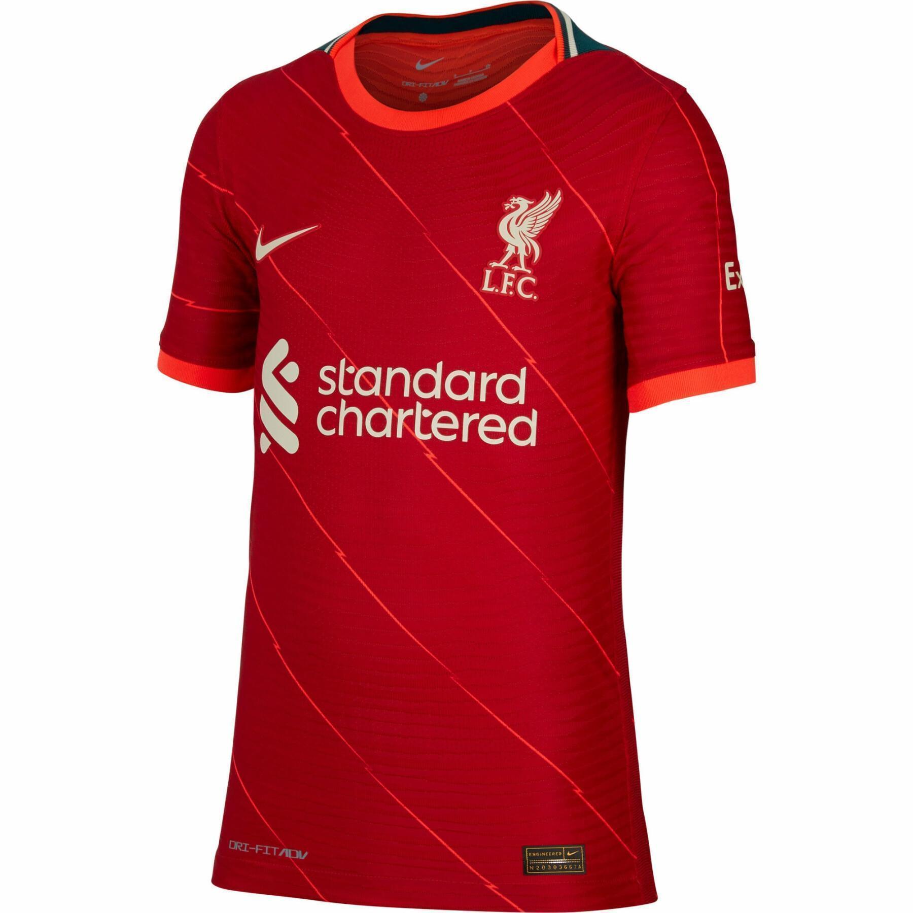 Authentic children's home jersey Liverpool FC 2021/22