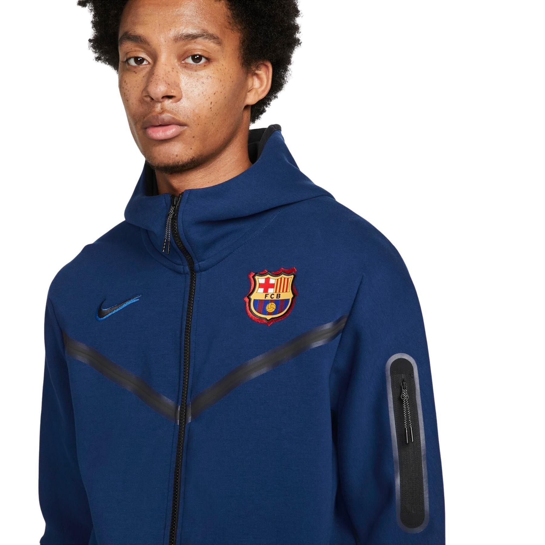 Jacket FC Barcelone Tech Fleece Windrunner 2021/22