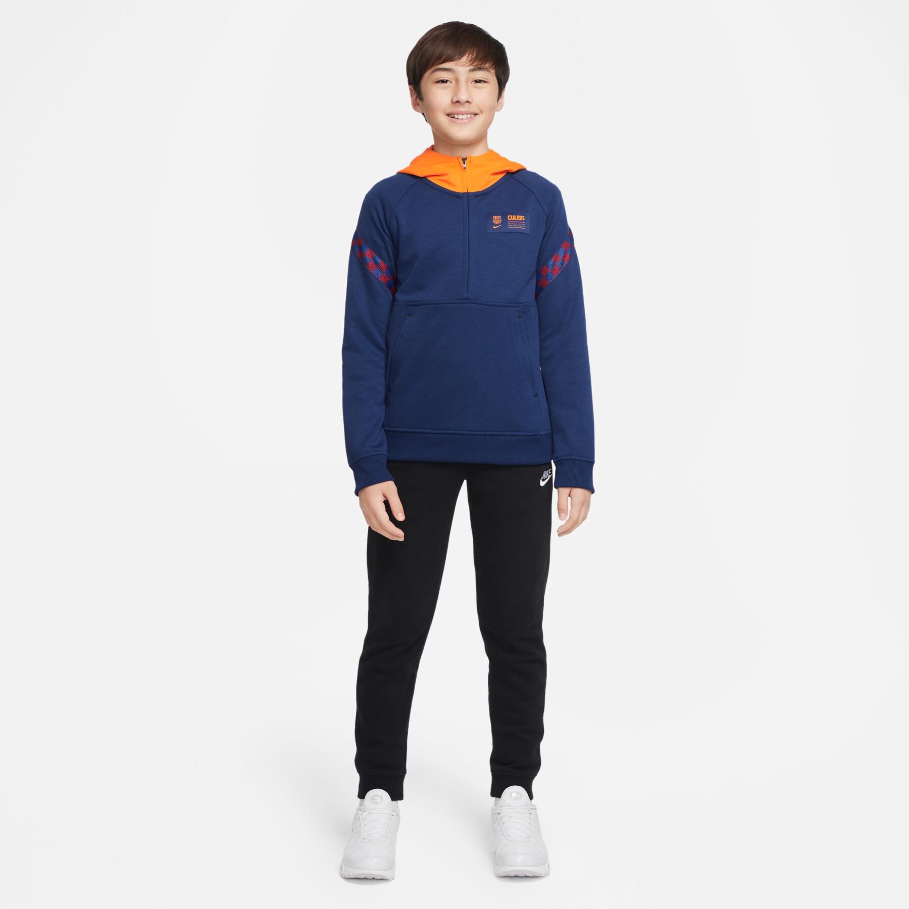 Sweatshirt child FC barcelone 2021/22 Fleece